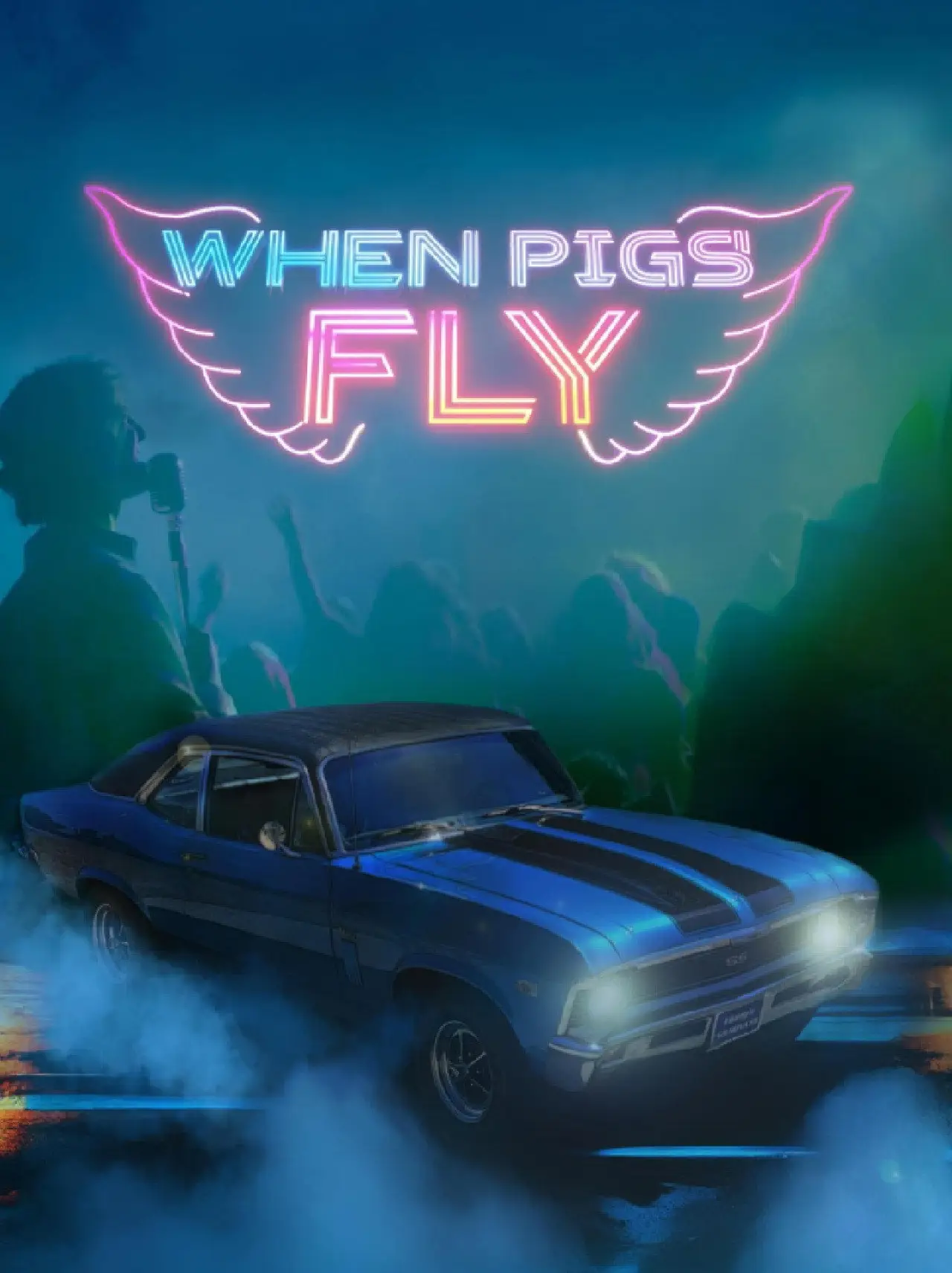 Plakat filmowy "When Pigs Fly"