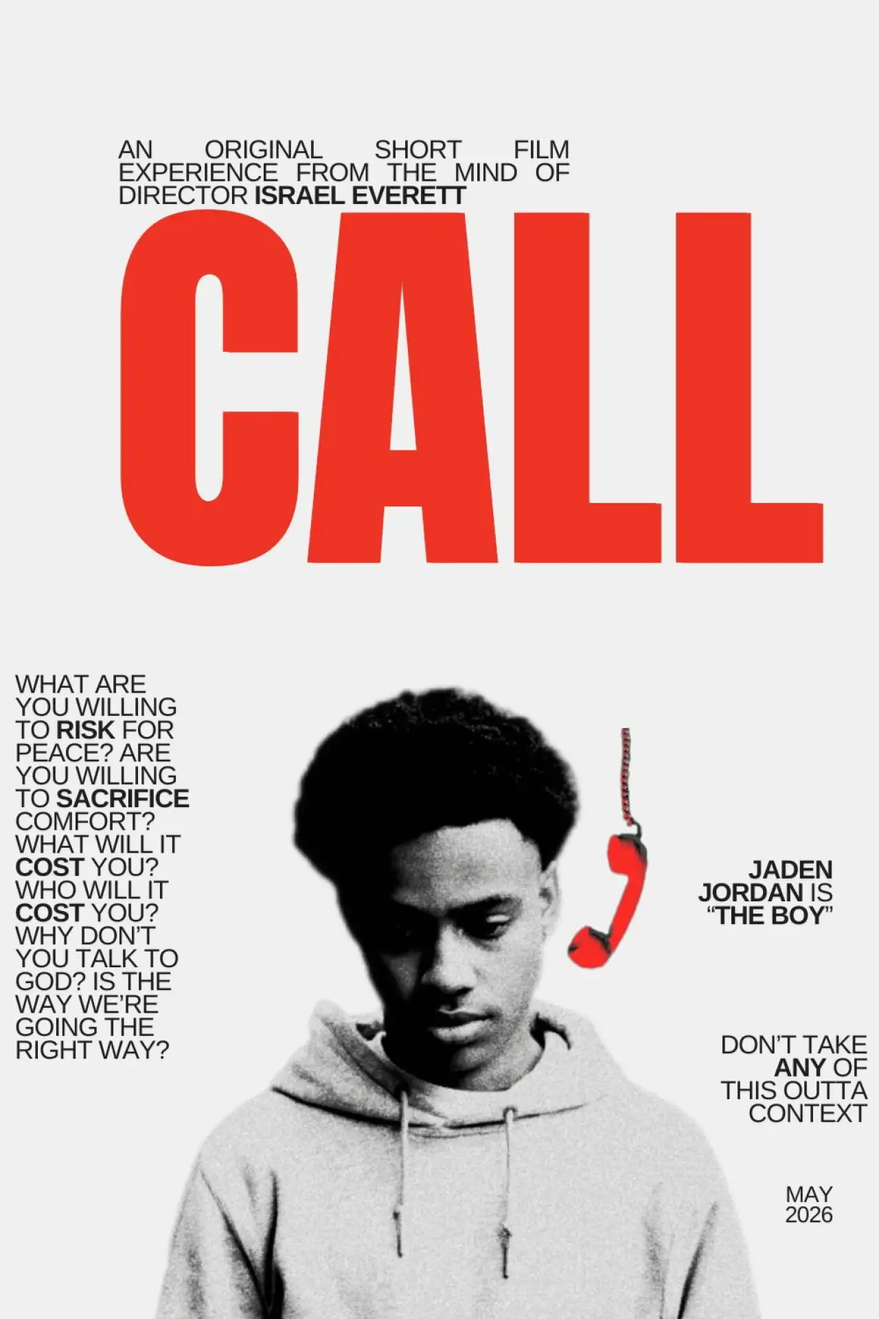 Plakat filmowy "CALL"