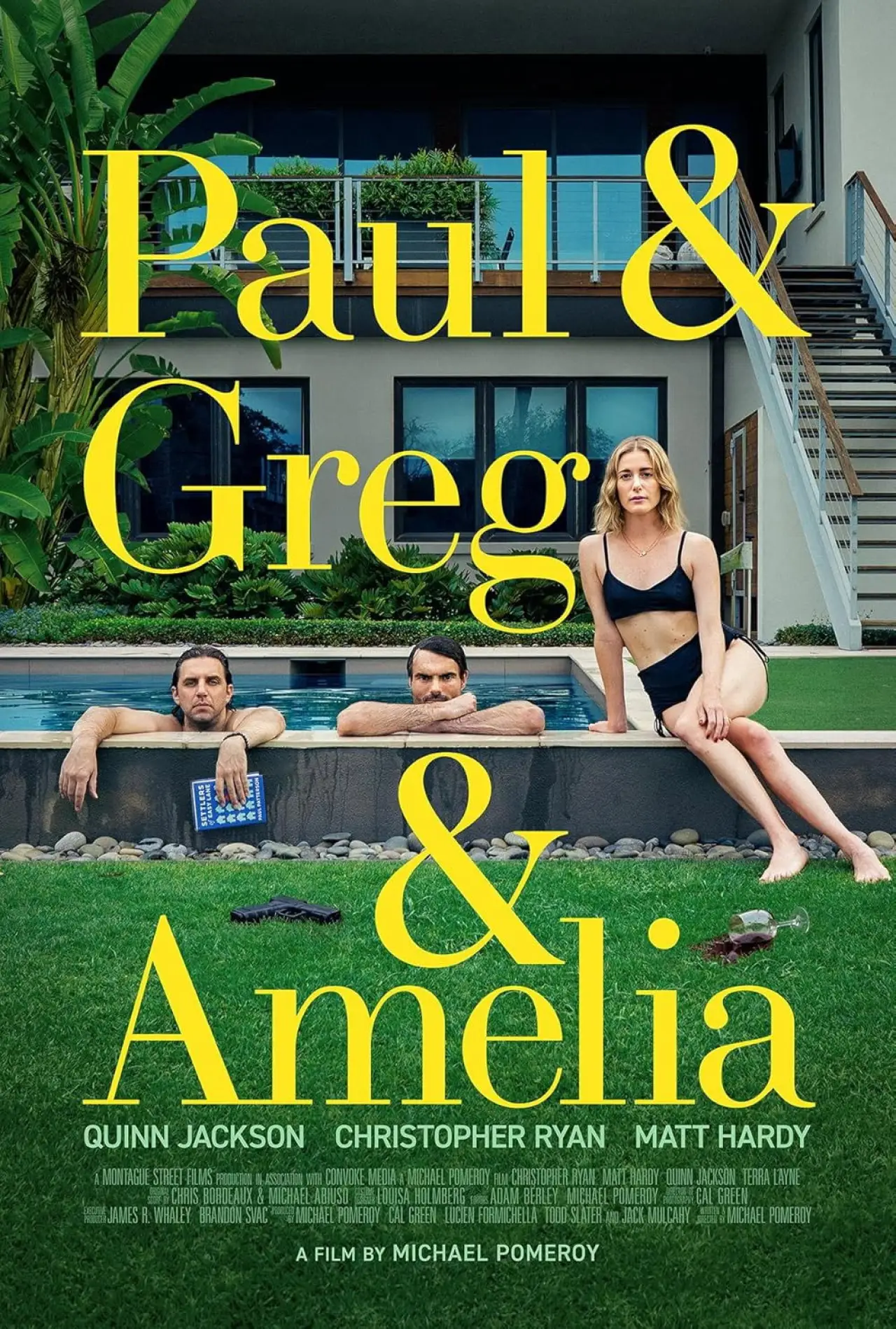 Plakat filmowy "Paul and Greg and Amelia"