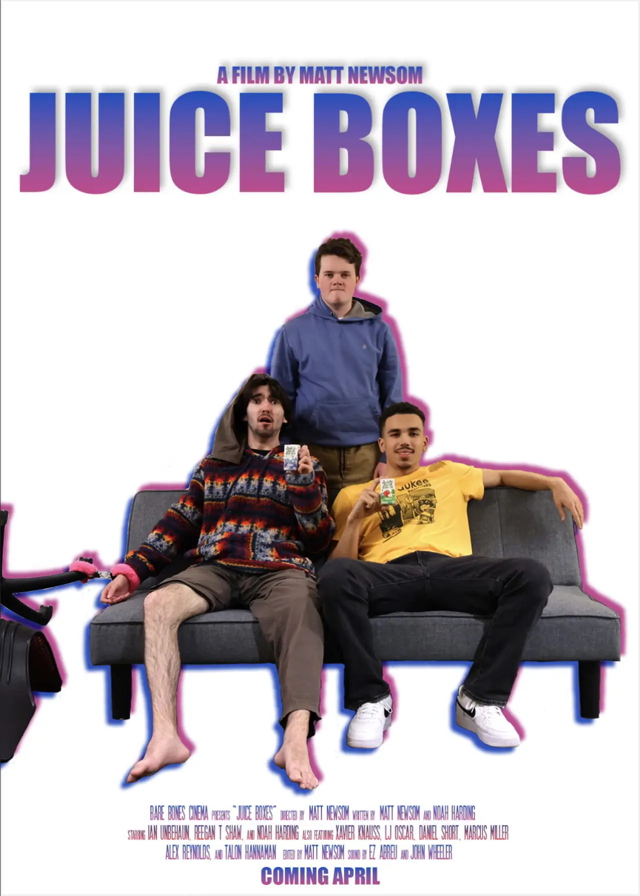 Plakat filmowy "Juice Boxes"