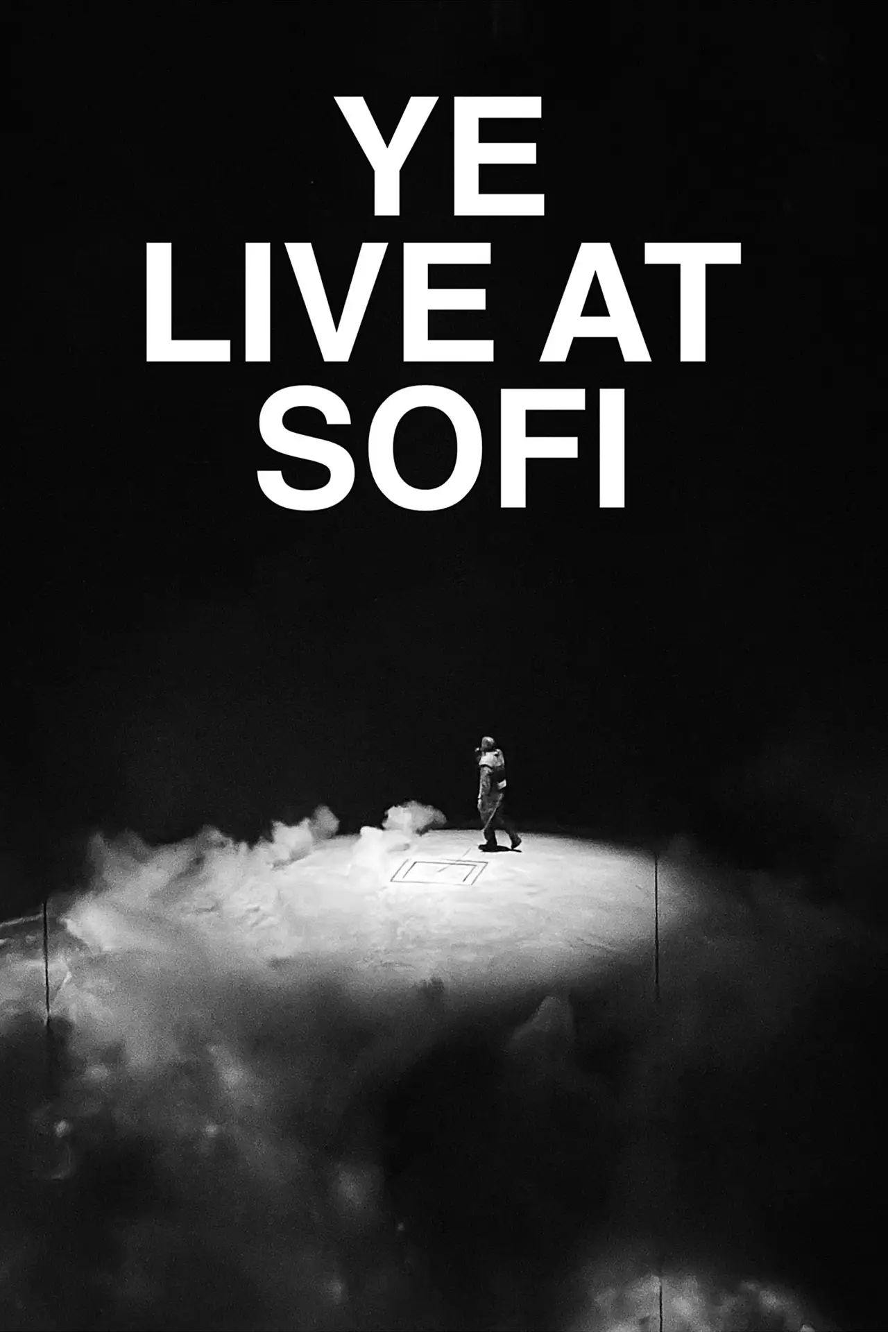 Plakat filmowy "Ye Live at SoFi"