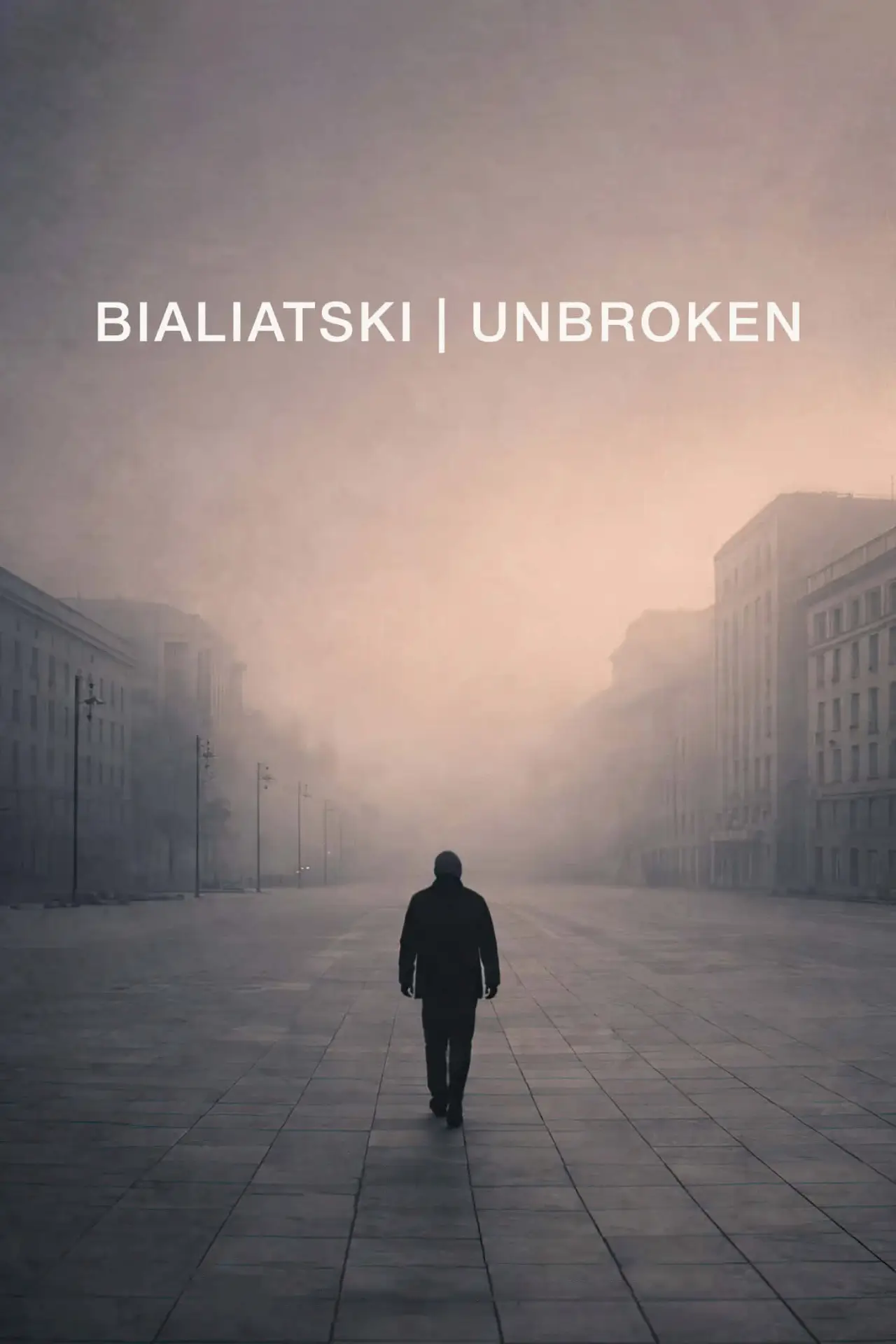 Plakat filmowy "Bialiackis / Nepalaužiamas"