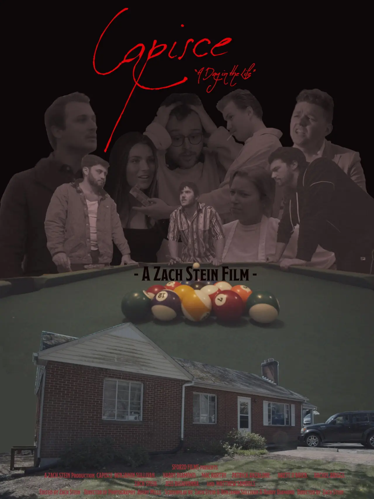 Plakat filmowy "Capisce"
