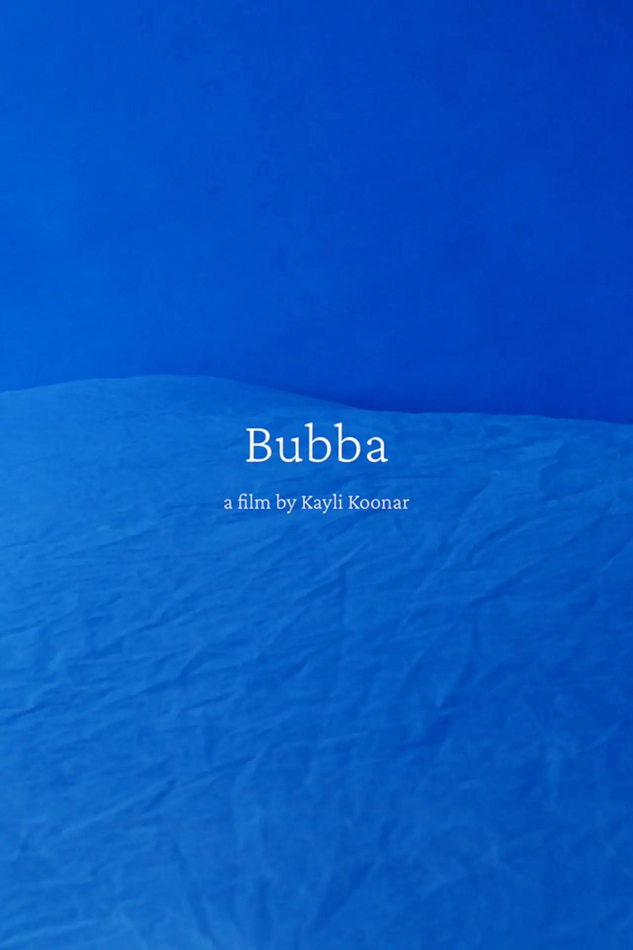 Plakat filmowy "Bubba"