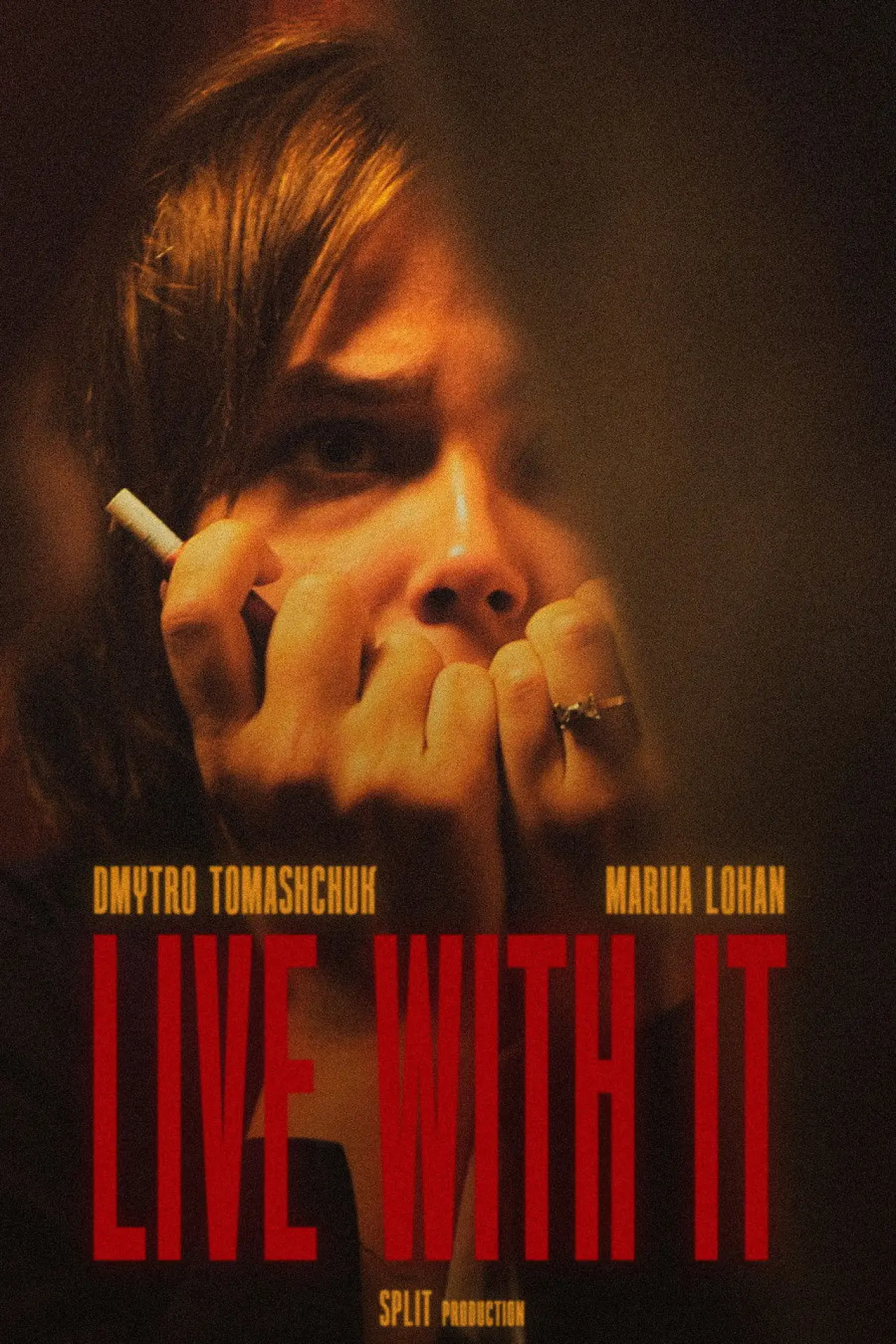 Plakat filmowy "Живи з цим"