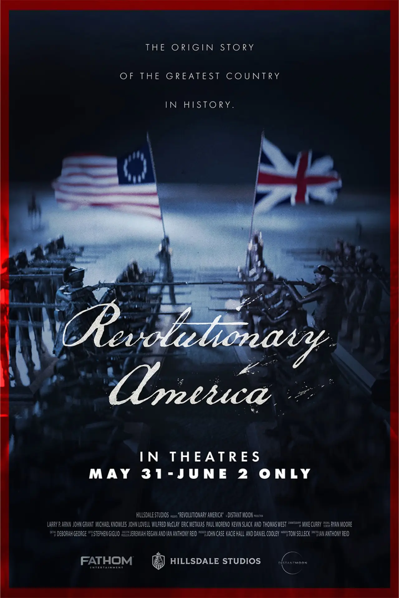 Plakat filmowy "Revolutionary America"