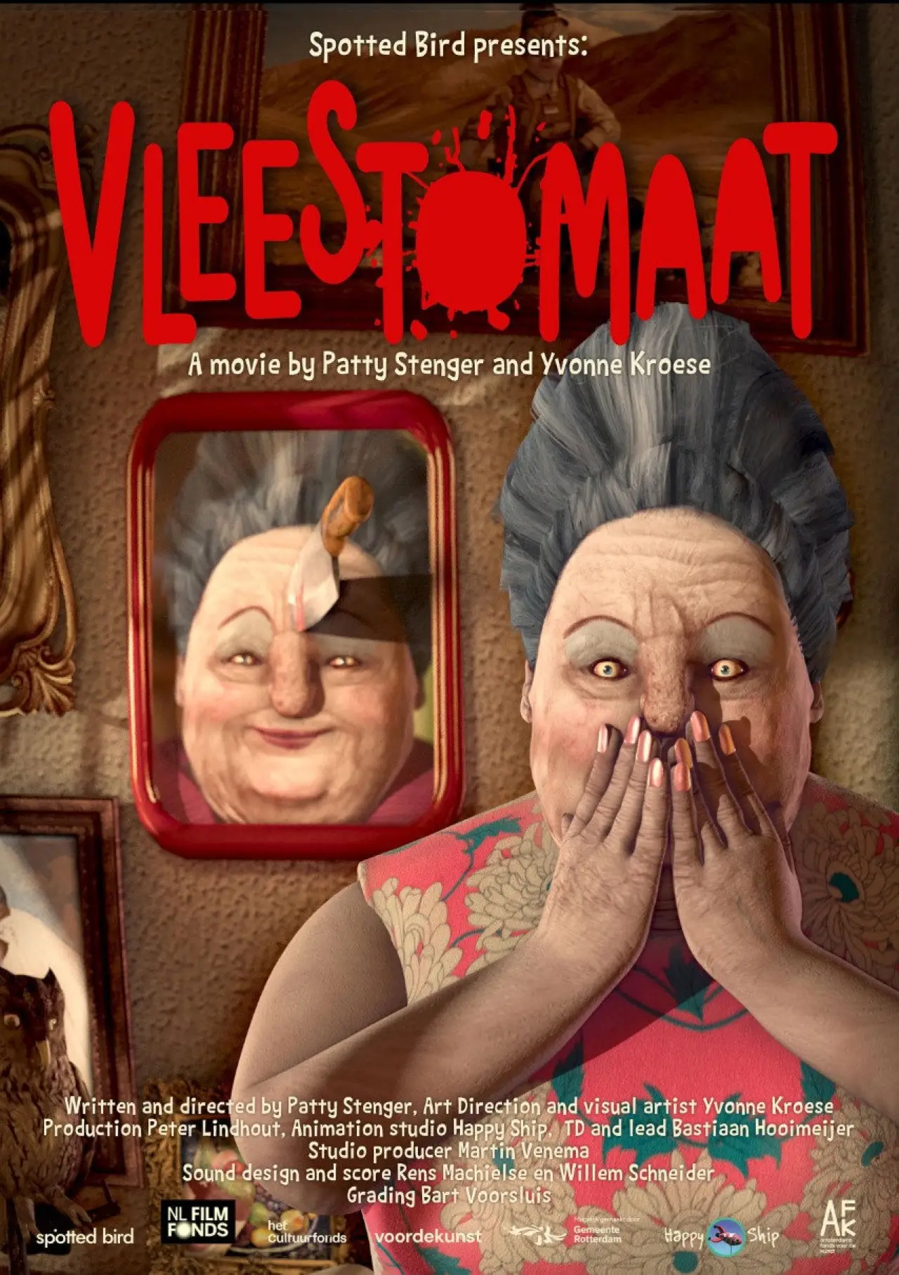 Plakat filmowy "Vleestomaat"