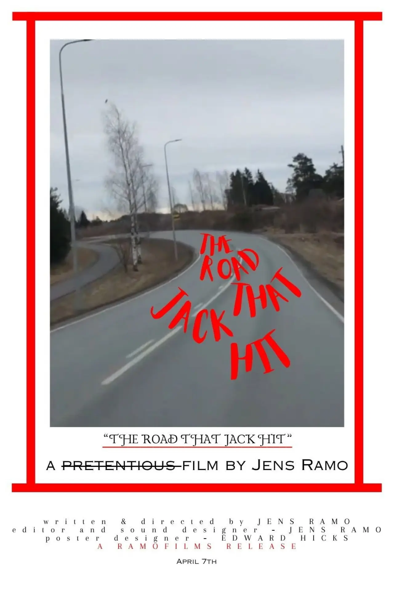 Plakat filmowy "The Road That Jack Hit"