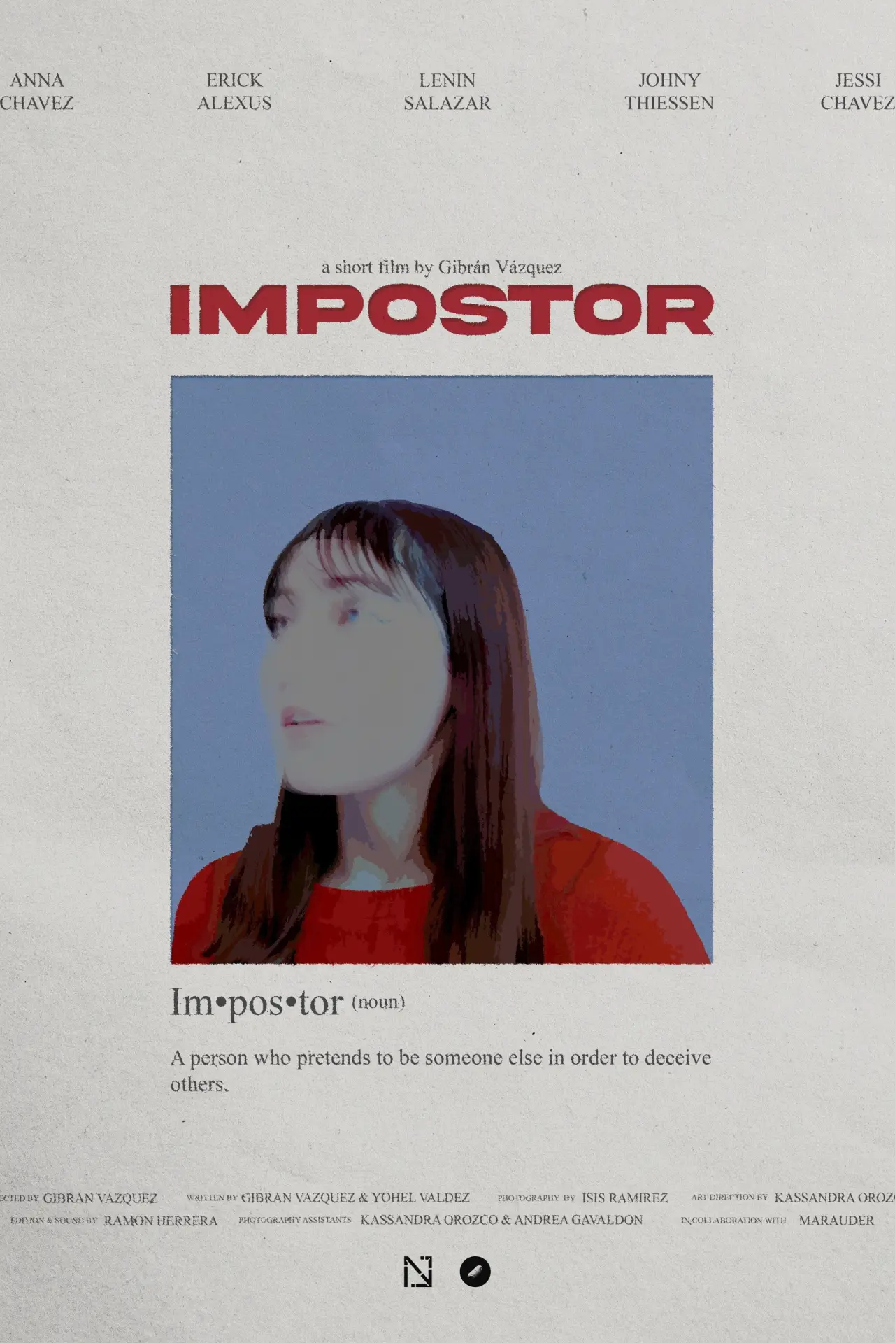Plakat filmowy "Impostor"