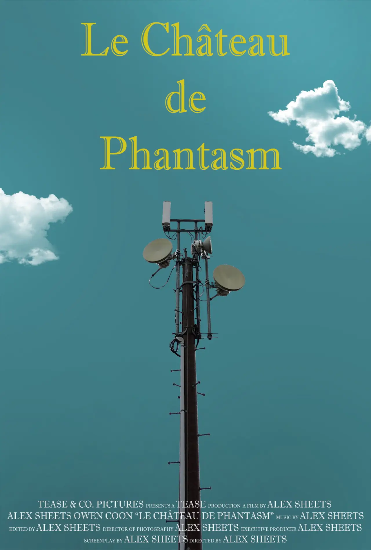 Plakat filmowy "Le Château de Phantasm"
