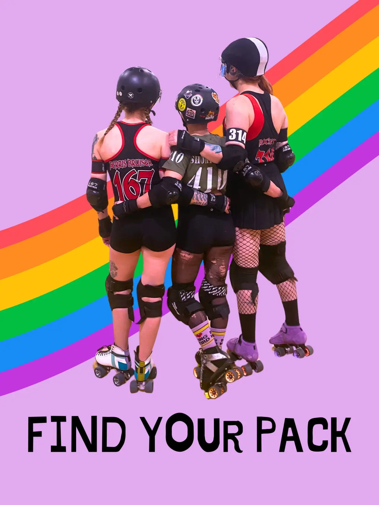 Plakat filmowy "Find Your Pack"
