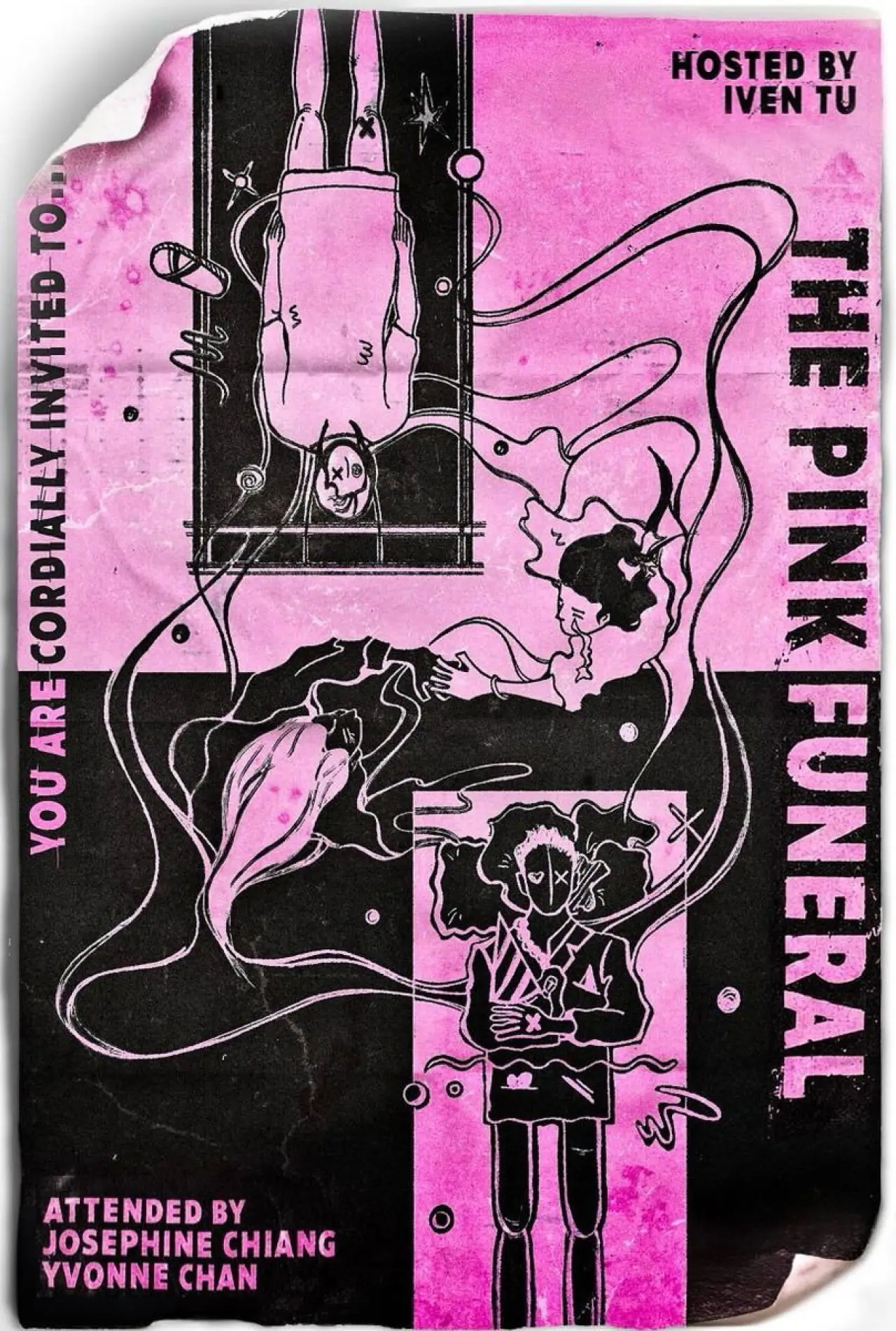 Plakat filmowy "The Pink Funeral"