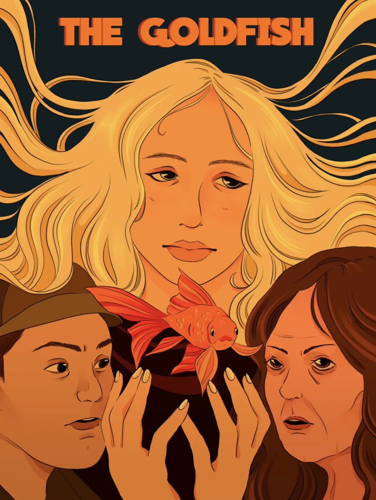 Plakat filmowy "The Goldfish"
