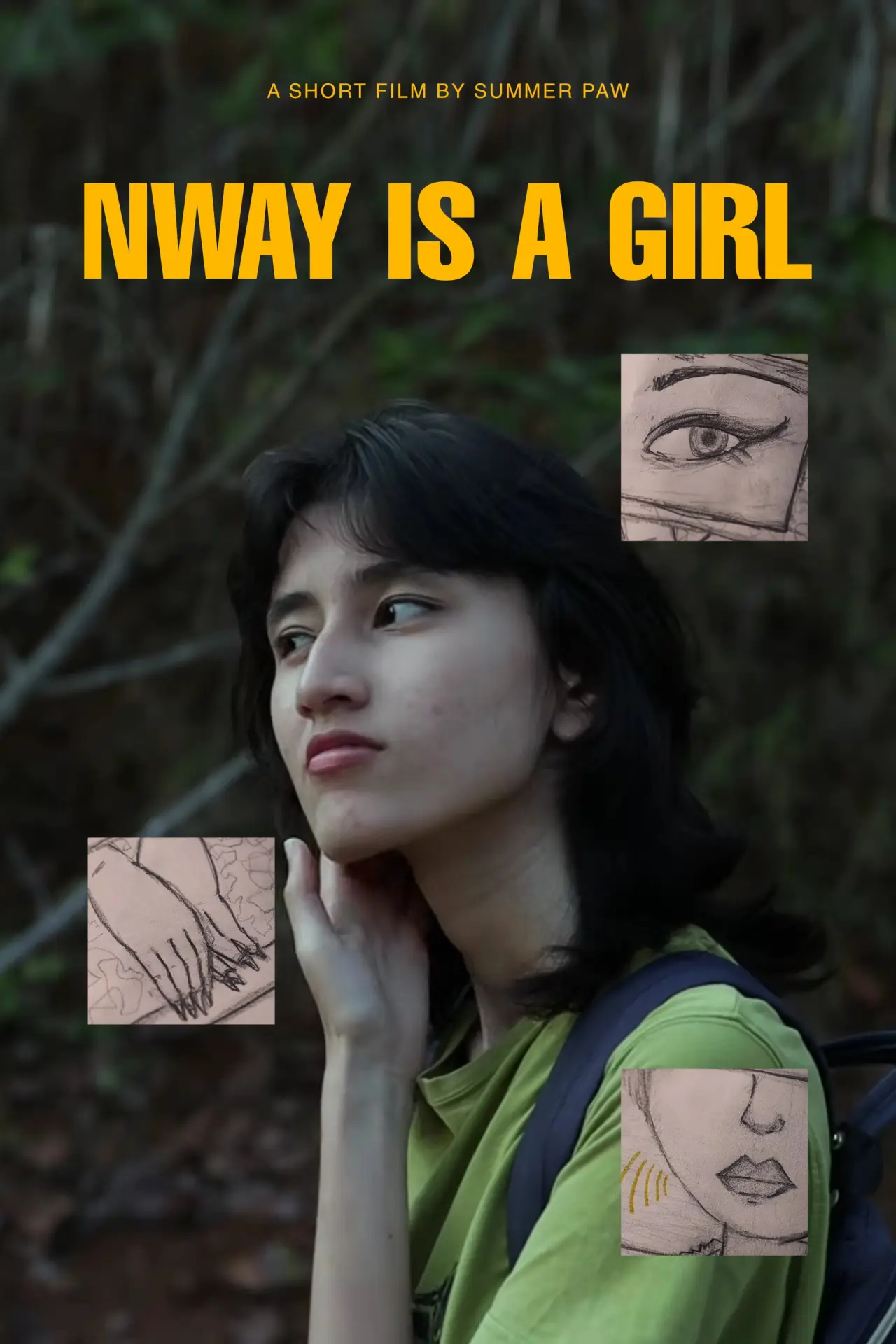 Plakat filmowy "Nway is a Girl"