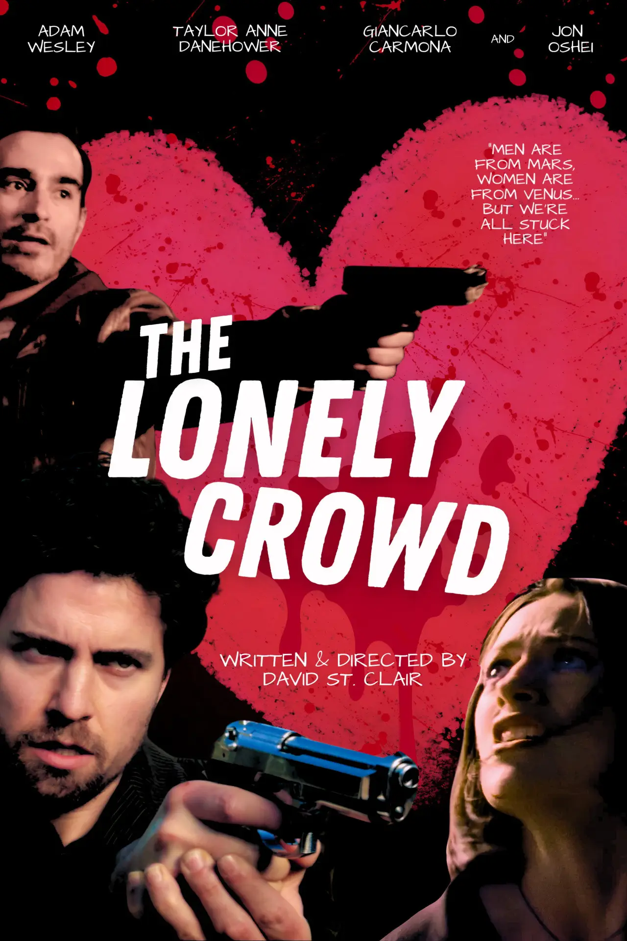 Plakat filmowy "The Lonely Crowd"