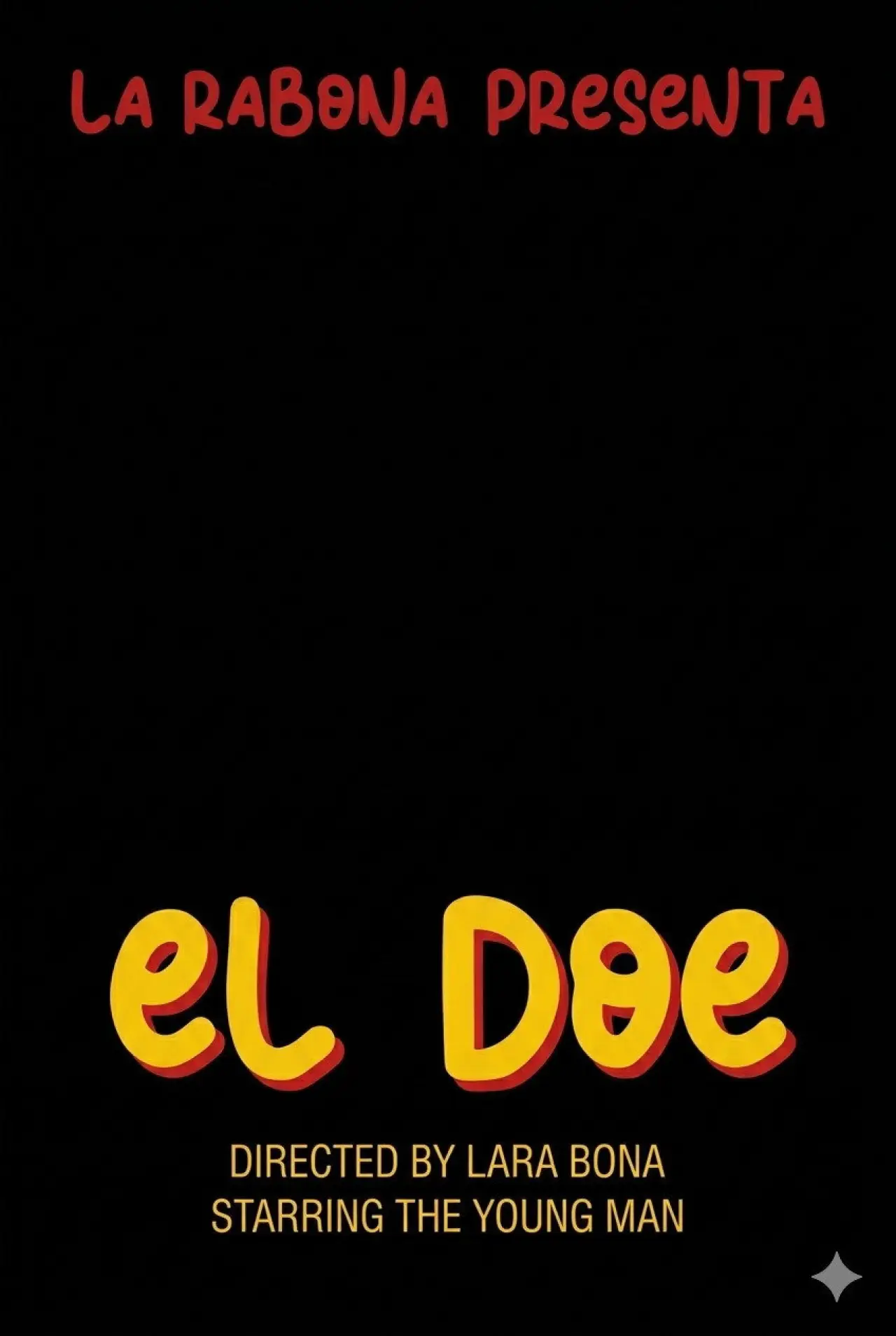 Plakat filmowy "El DOE"