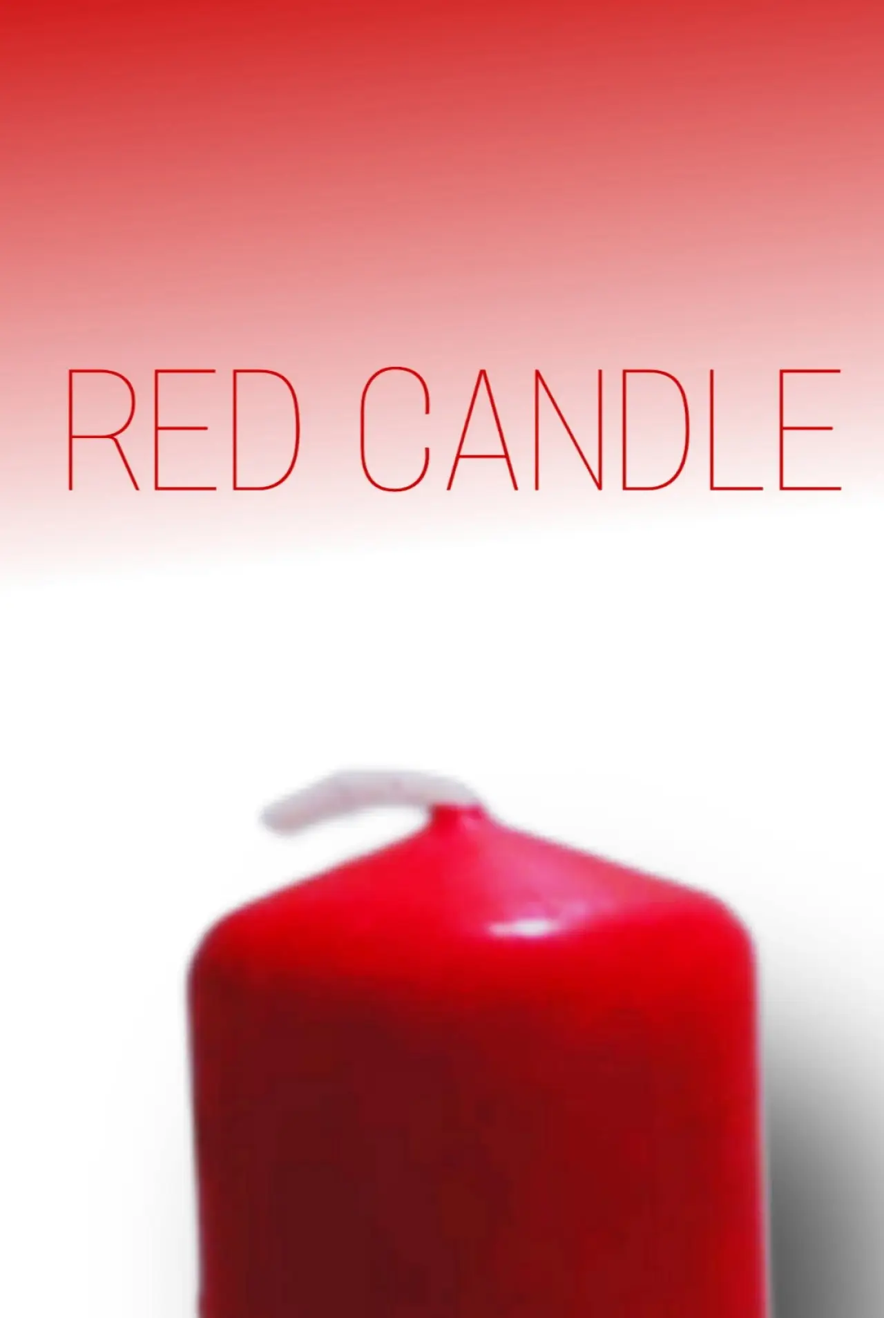 Plakat filmowy "Red Candle"