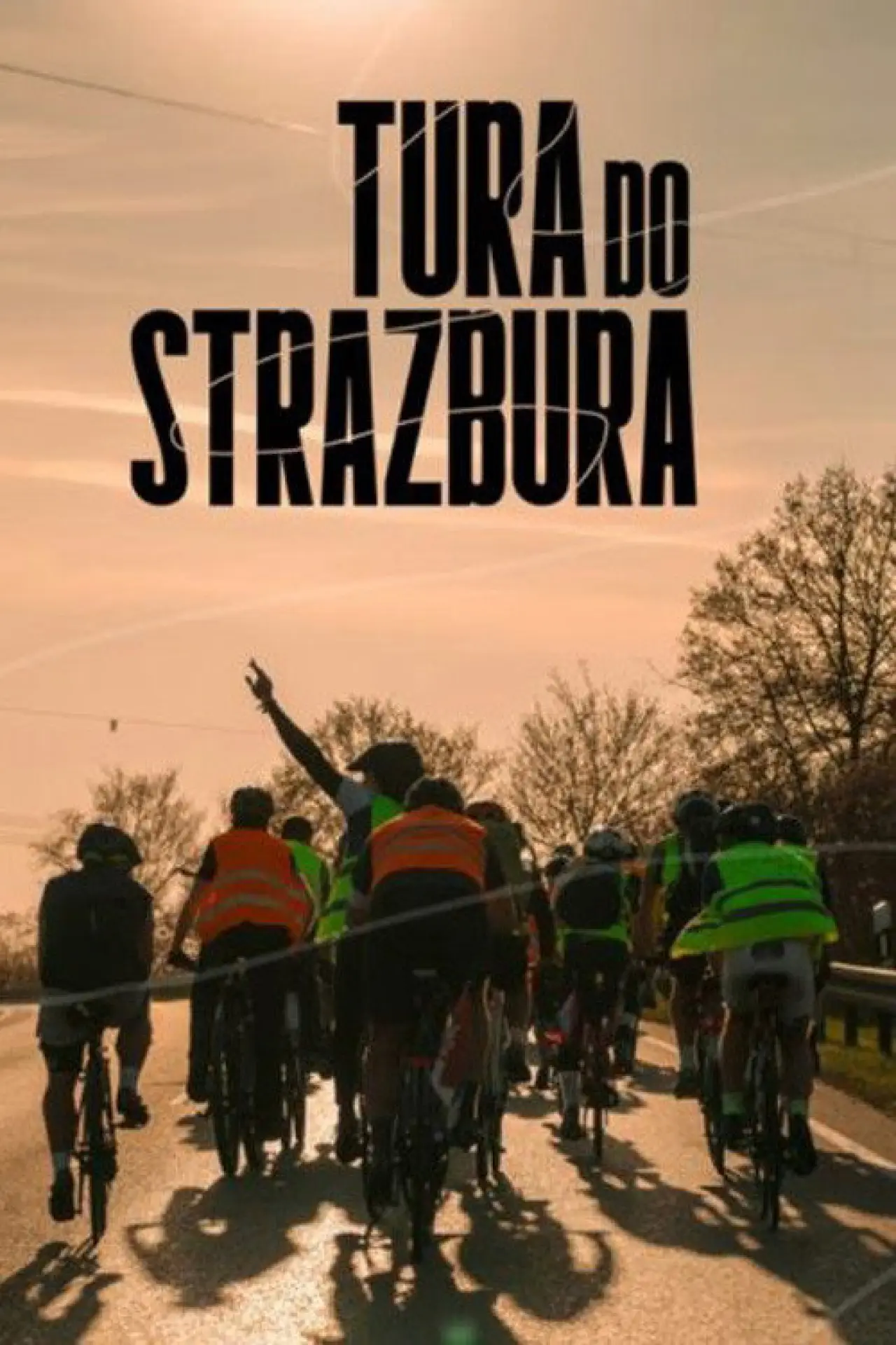 Plakat filmowy "Tura do Strazbura"