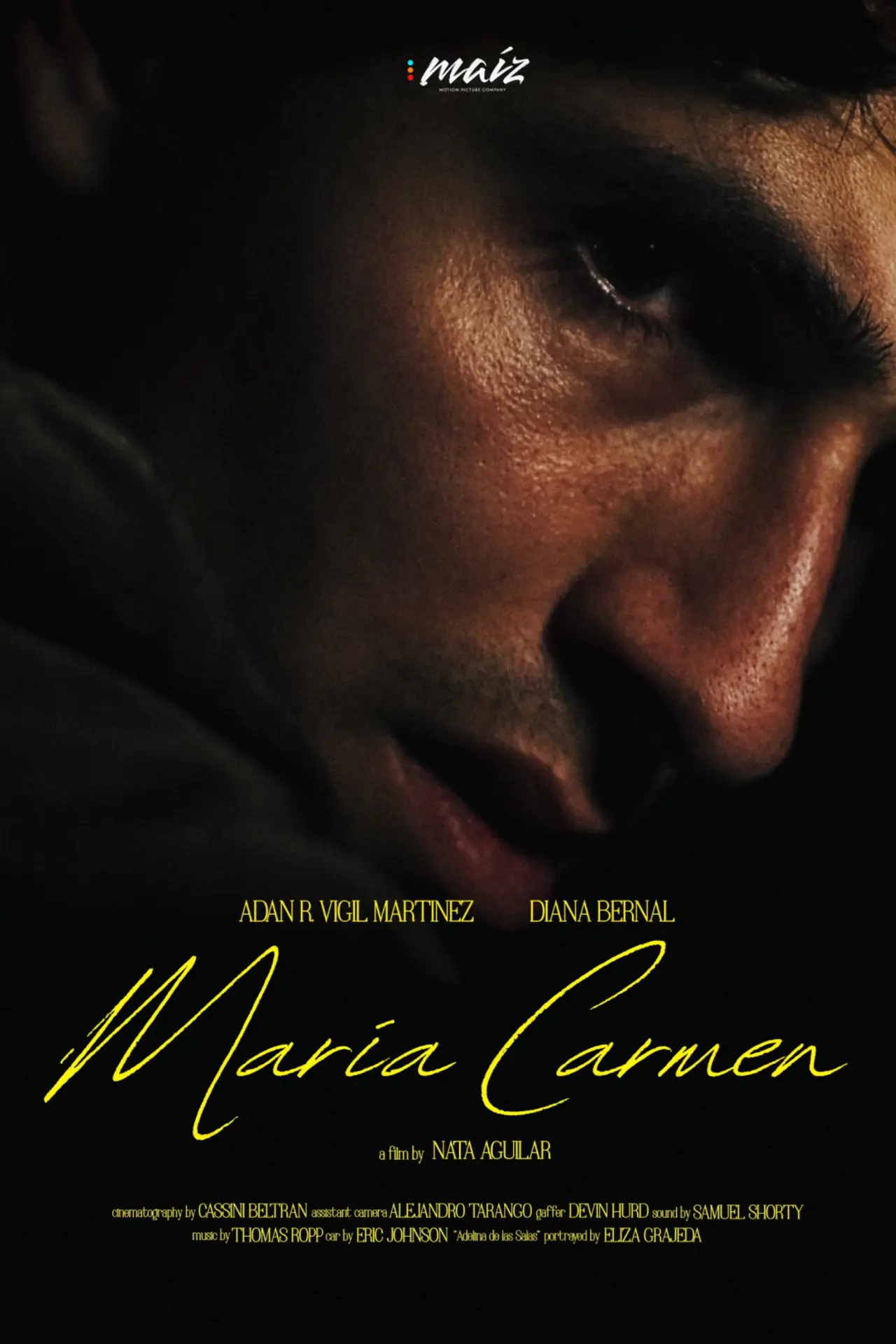 Plakat filmowy "María Carmen"