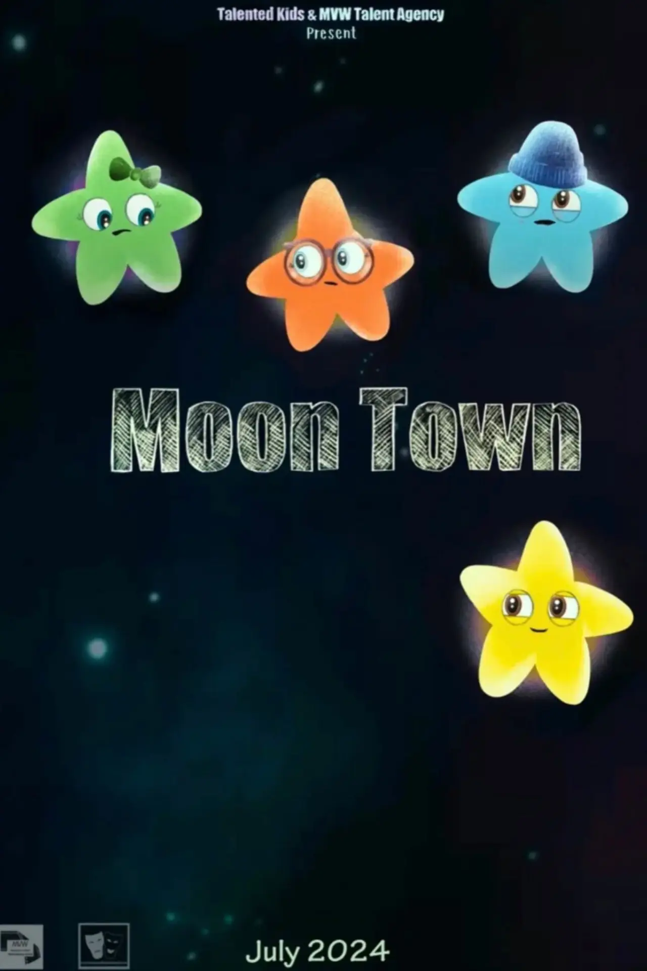 Plakat filmowy "Moon Town"