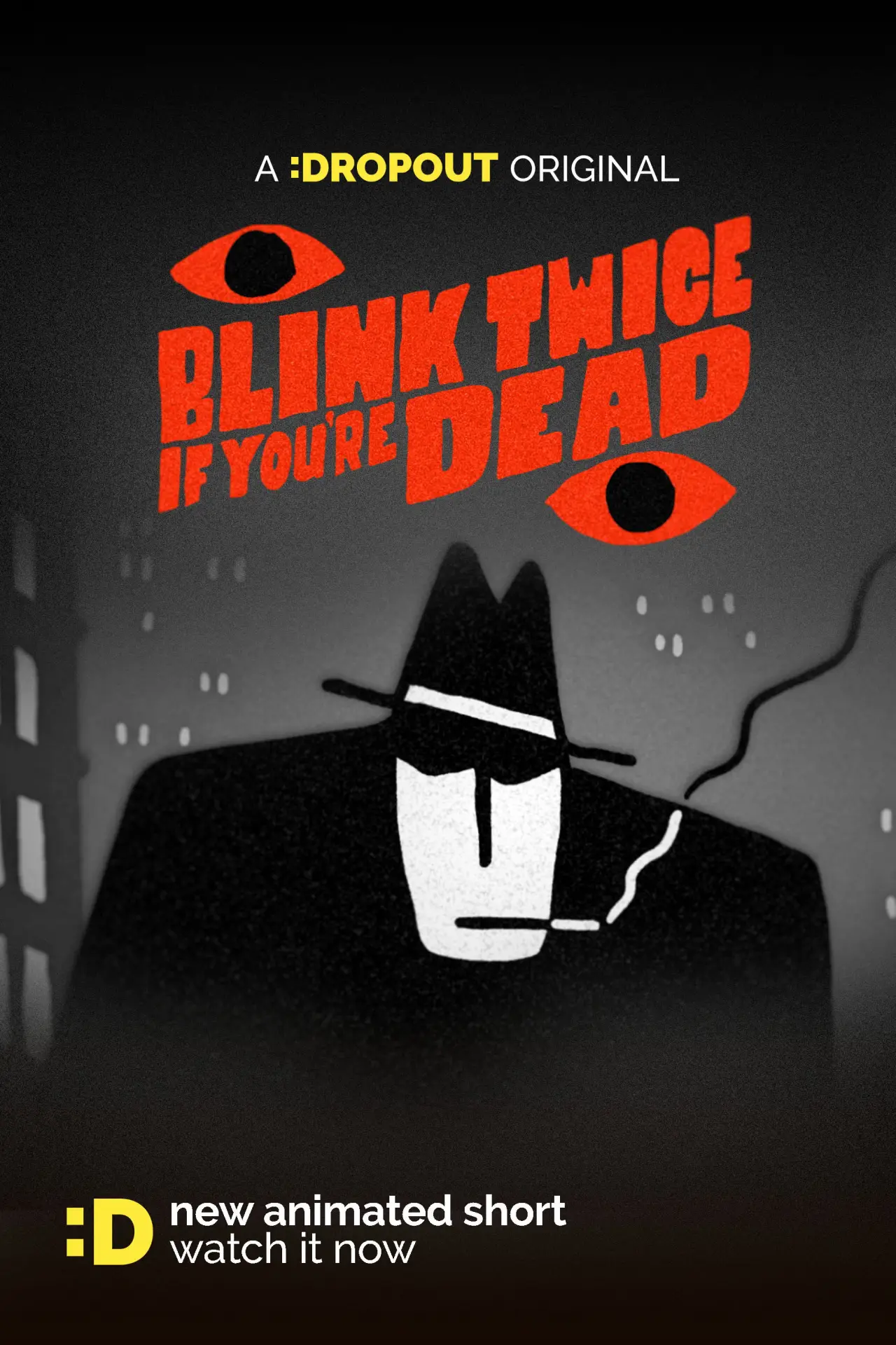 Plakat filmowy "Blink Twice If You