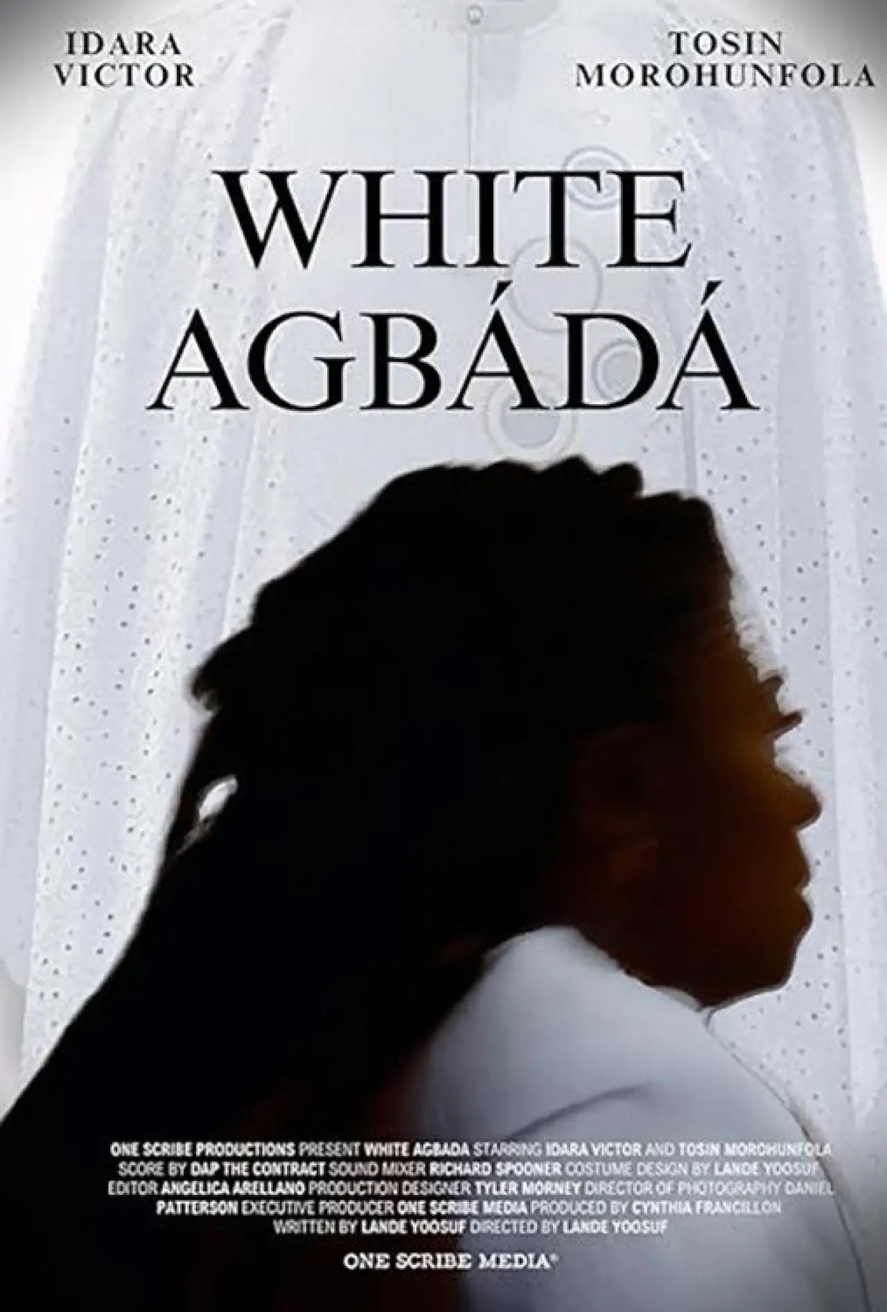 Plakat filmowy "White Agbada"