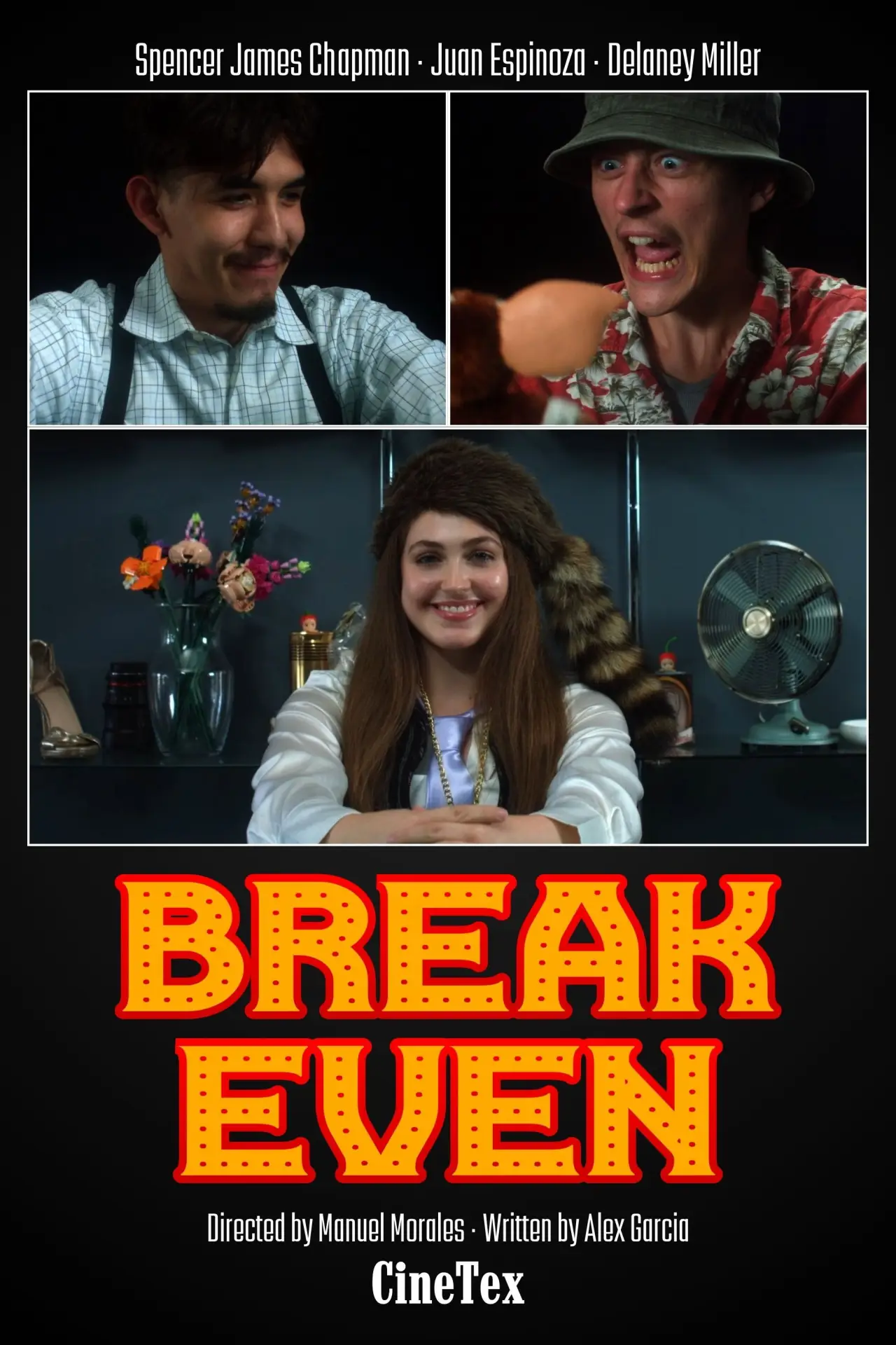 Plakat filmowy "Break Even"