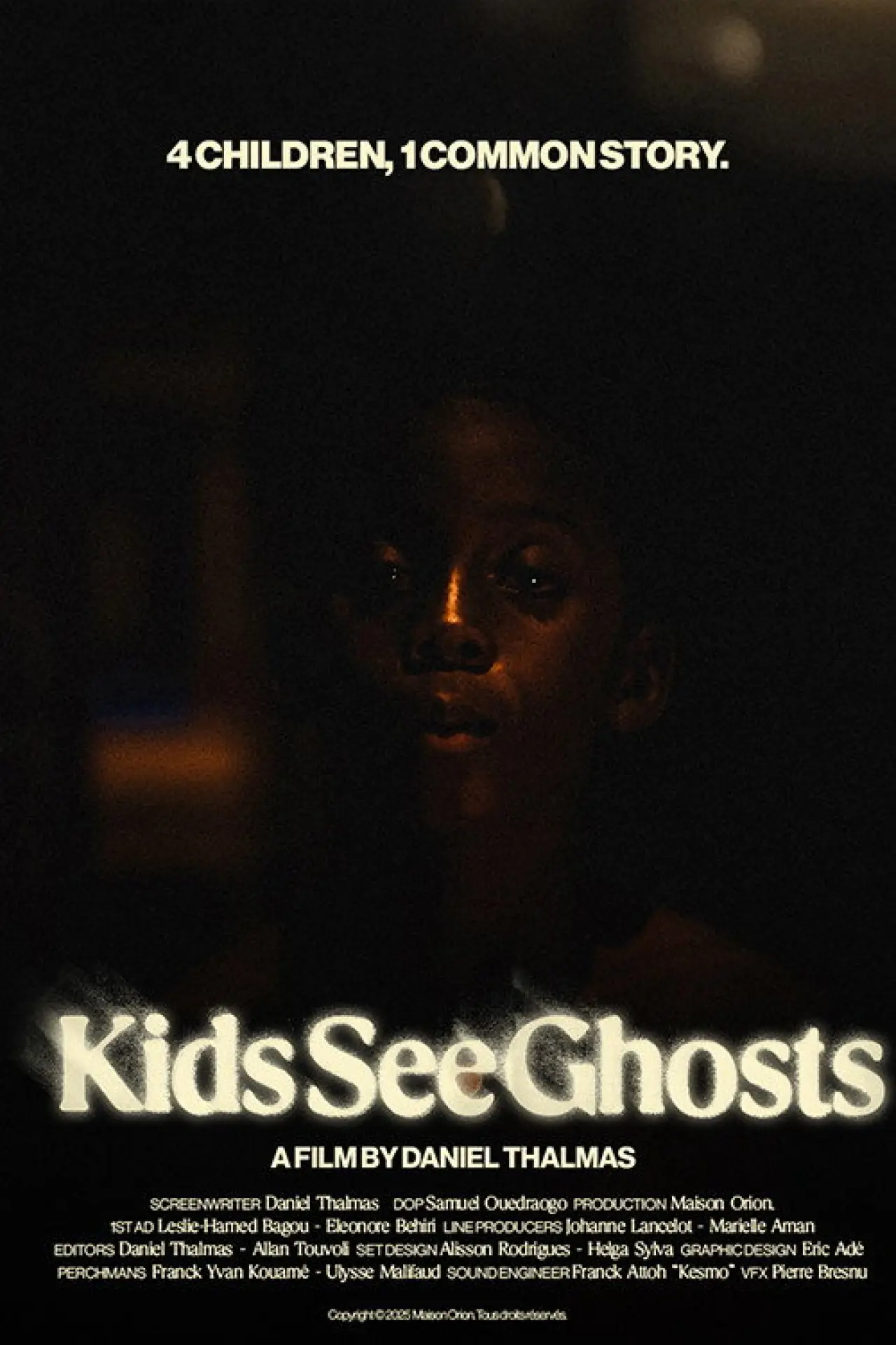 Plakat filmowy "Kids See Ghosts"