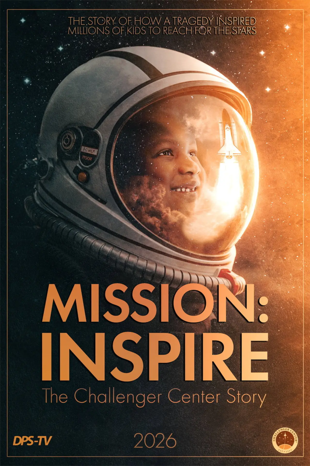 Plakat filmowy "Mission: Inspire - The Challenger Center Story"