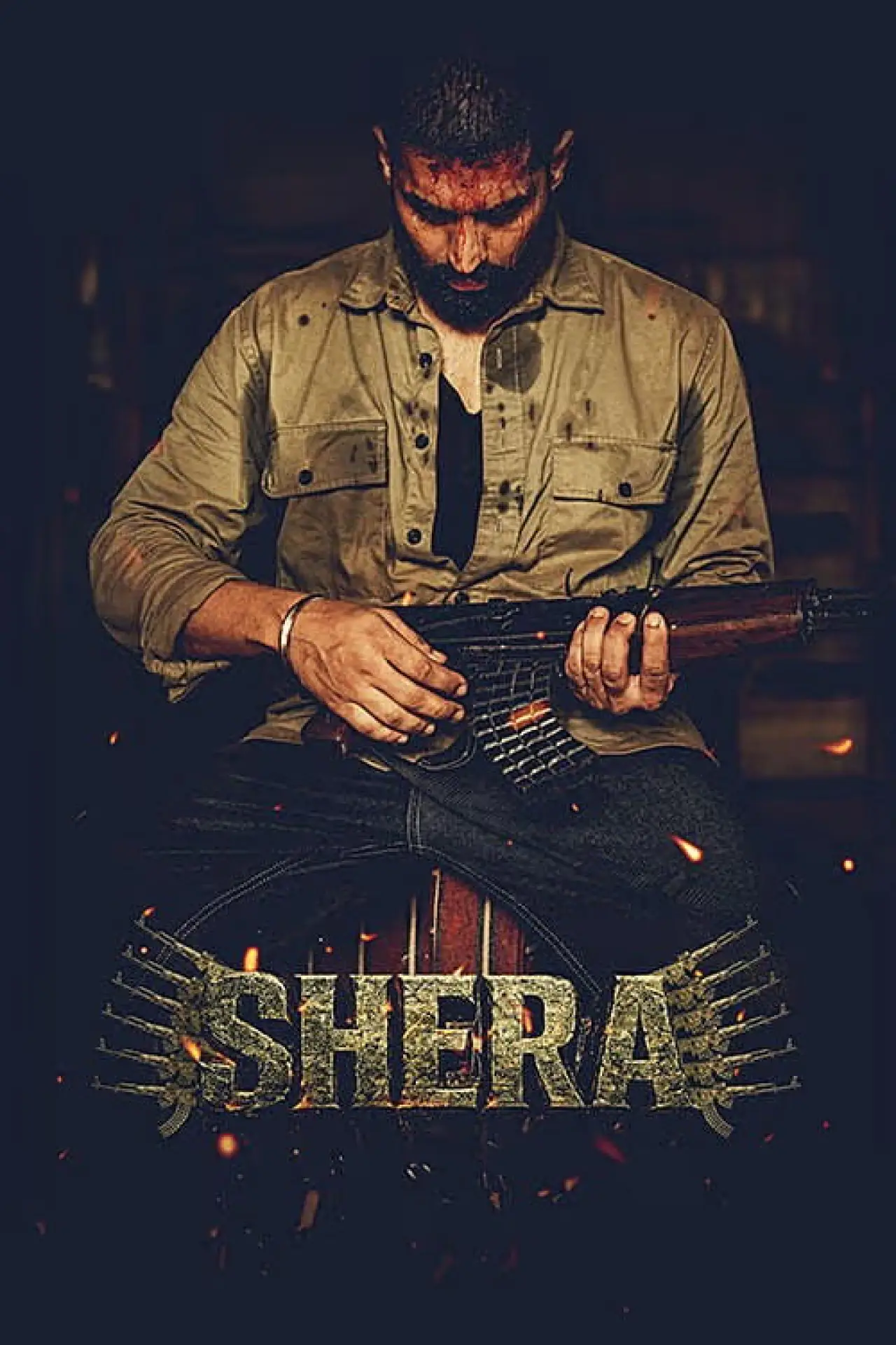 Plakat filmowy "Shera"