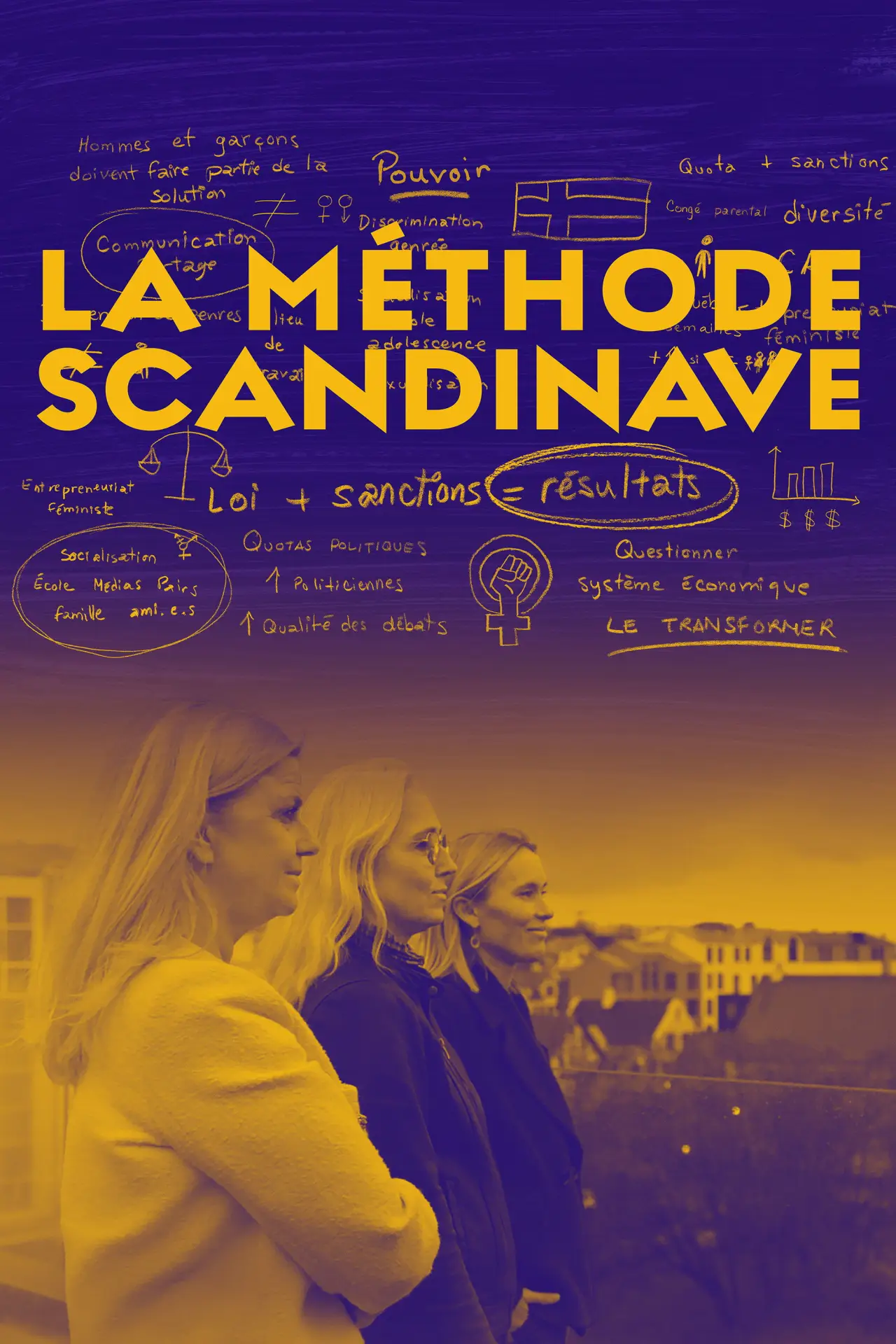 Plakat filmowy "La méthode scandinave"