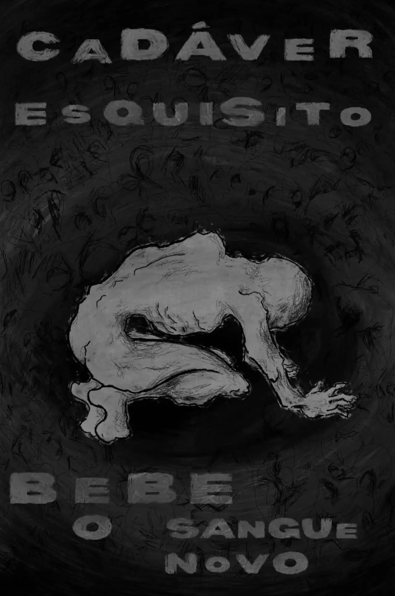Plakat filmowy "Cadáver Esquisito Bebe o Sangue Novo"
