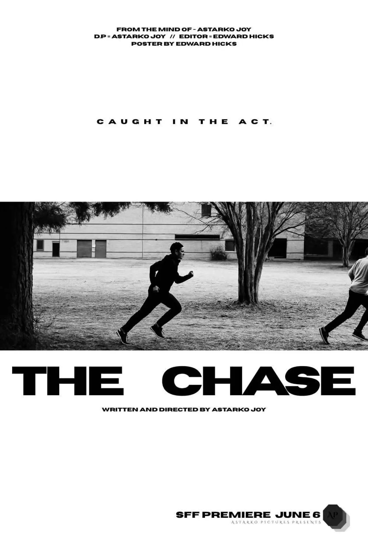 Plakat filmowy "The Chase"