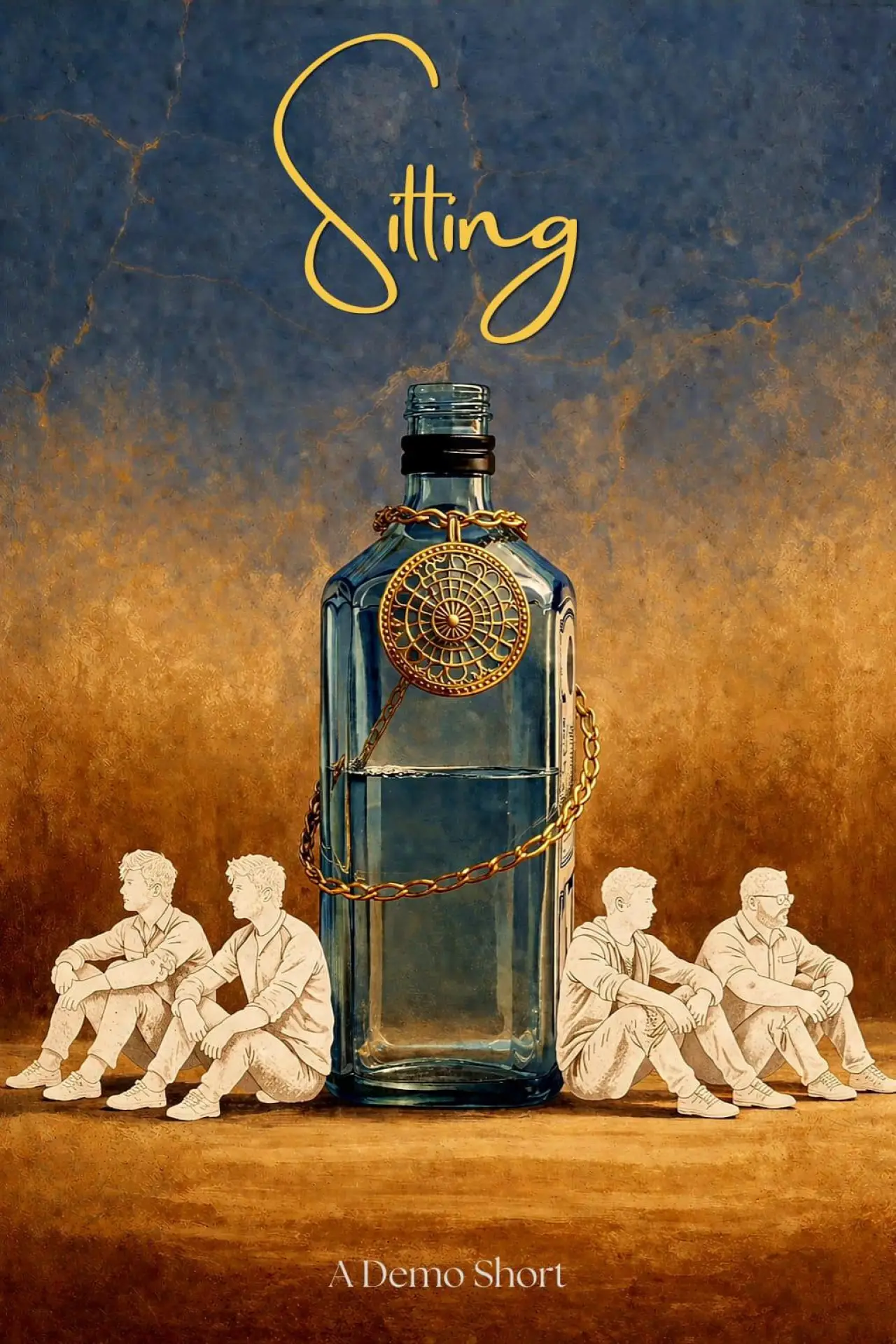 Plakat filmowy "Sitting"