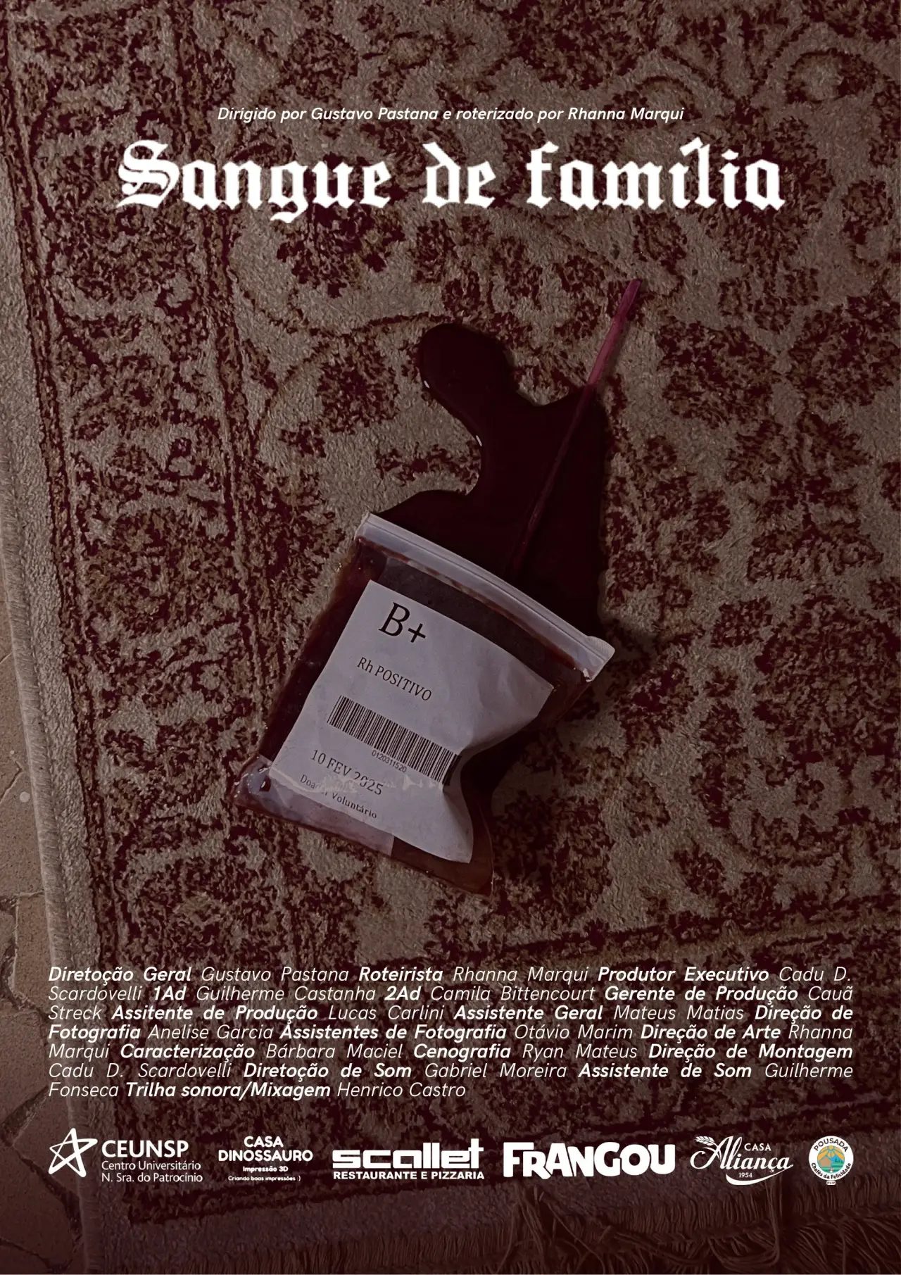 Plakat filmowy "SANGUE DE FAMÍLIA"
