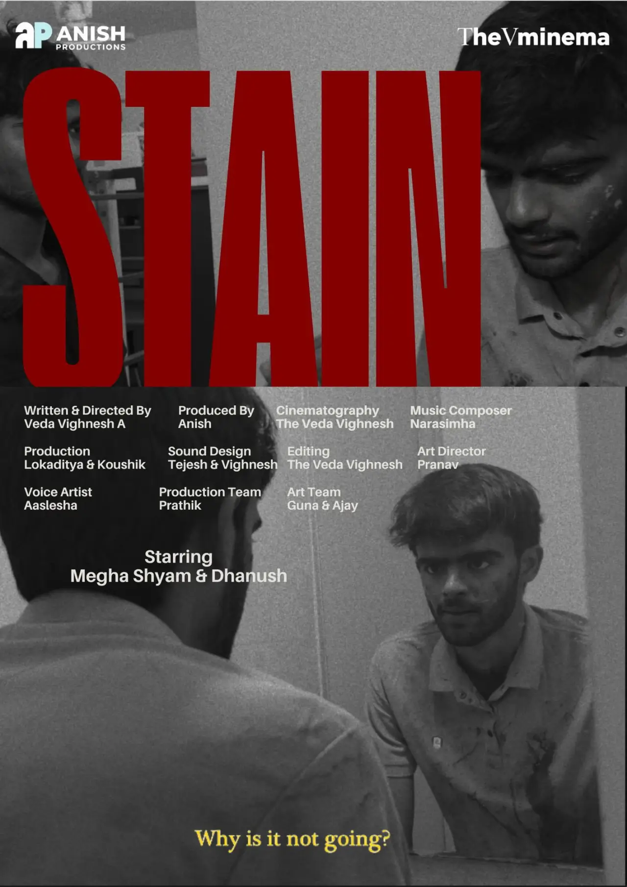 Plakat filmowy "STAIN"