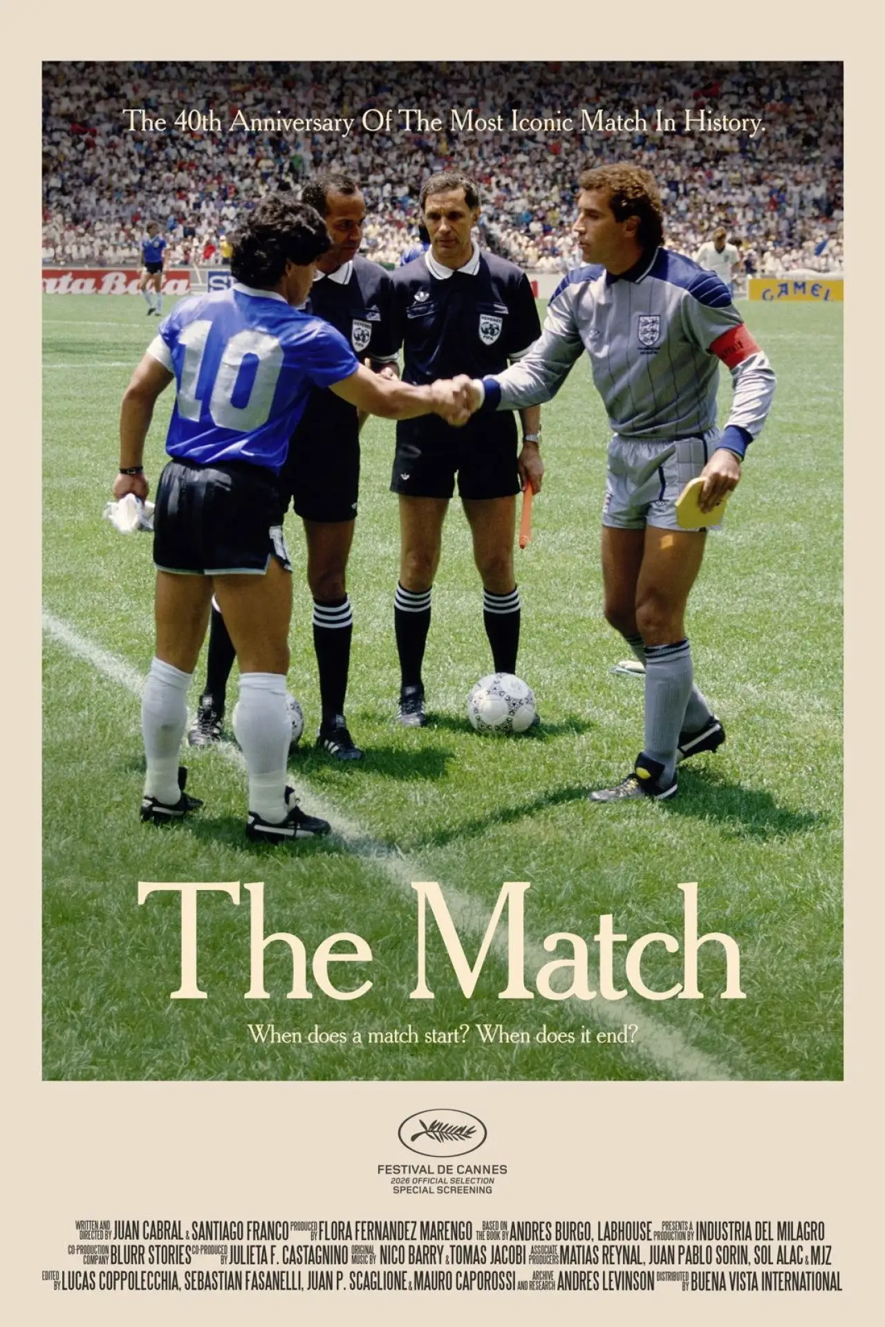 Plakat filmowy "El Partido"