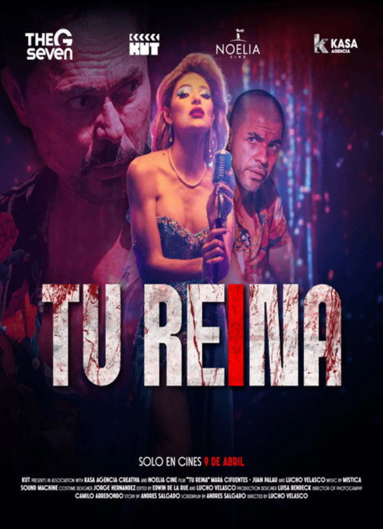 Plakat filmowy "Tu Reina"
