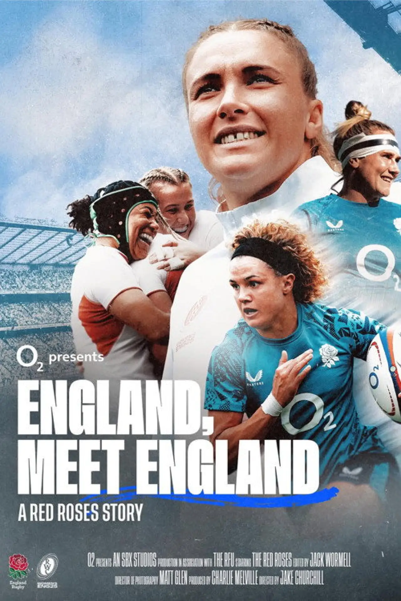 Plakat filmowy "England, Meet England: Red Roses Story"