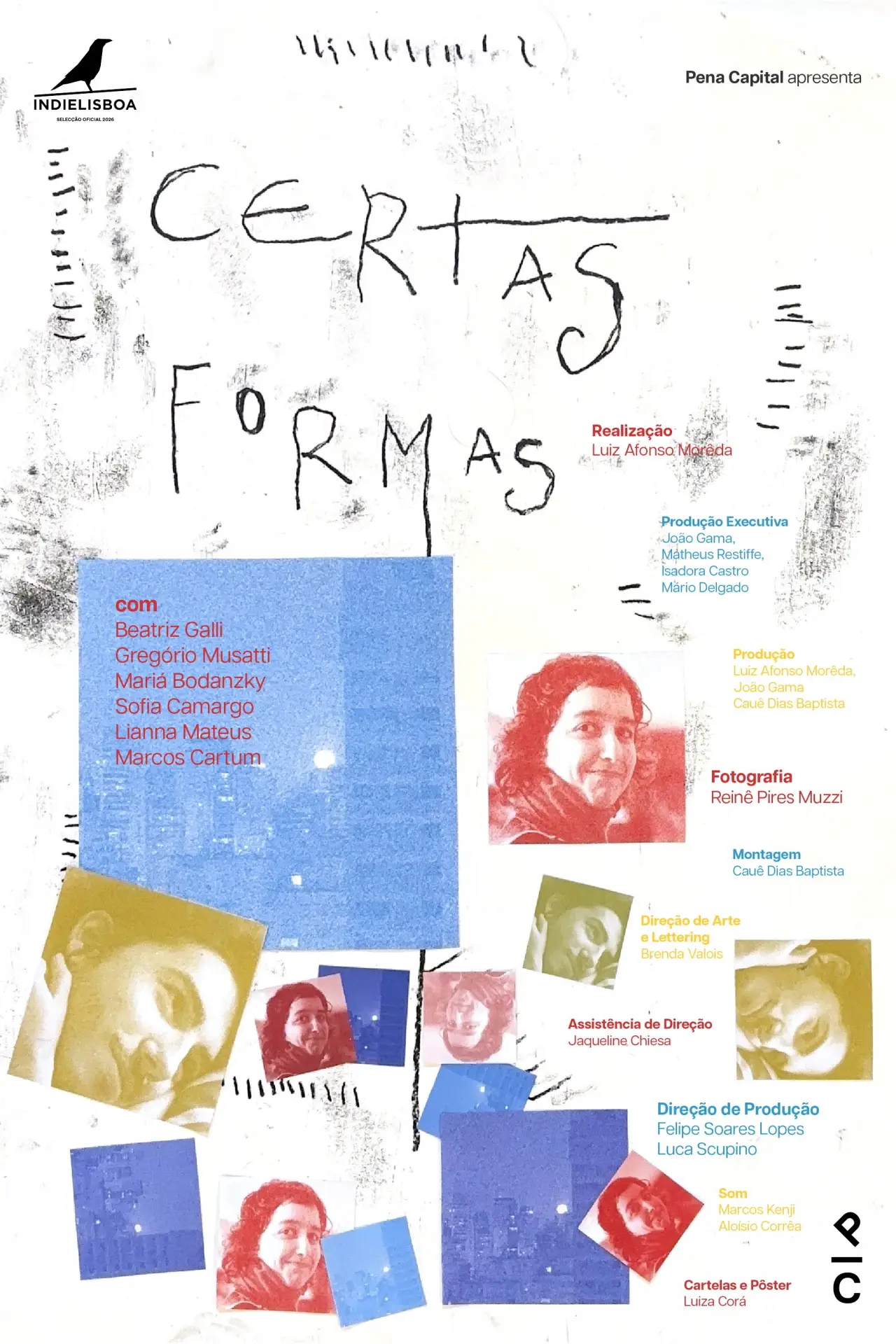 Plakat filmowy "Certas Formas"