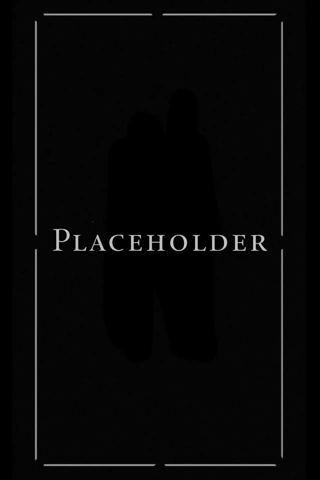 Plakat filmowy "Placeholder"
