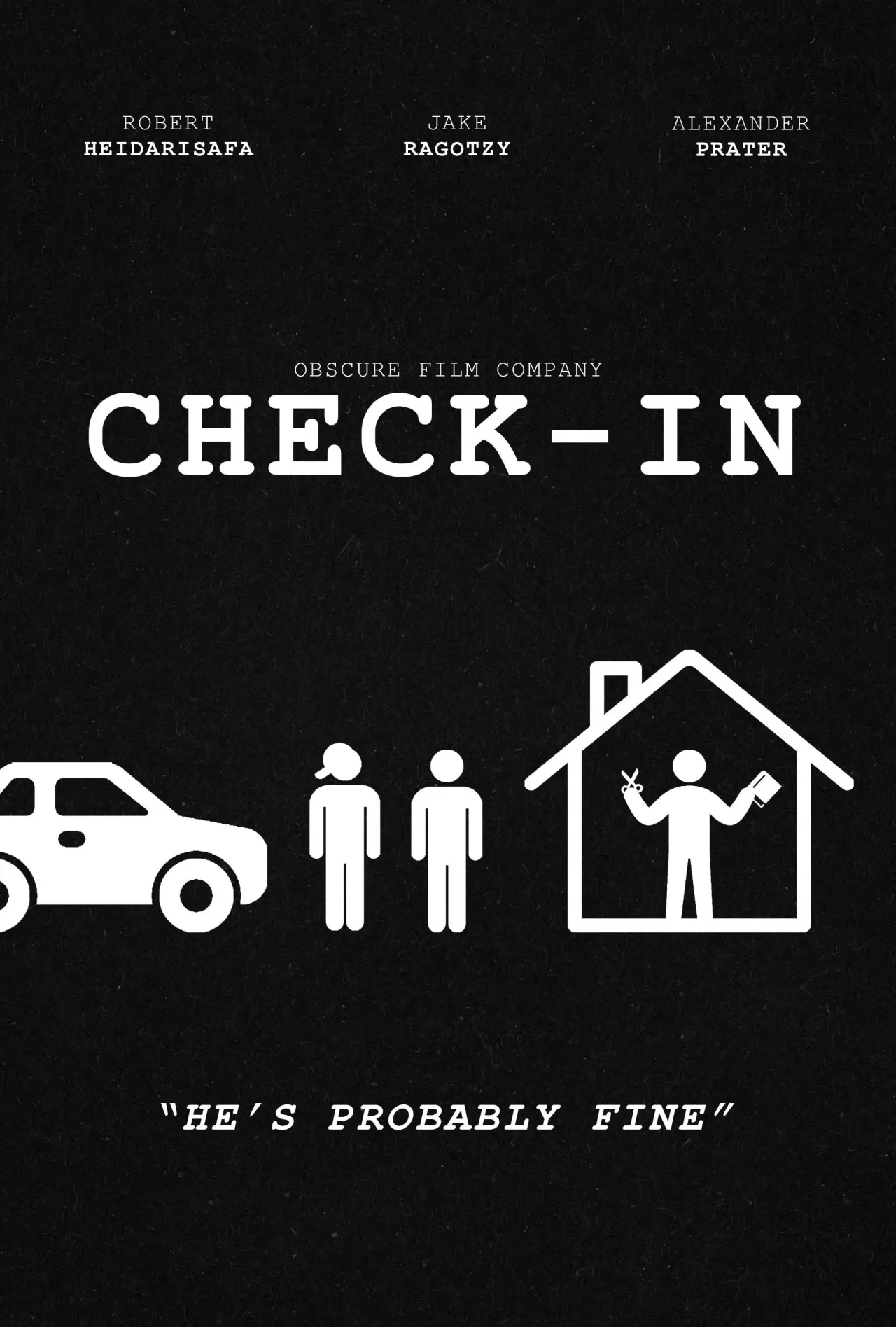 Plakat filmowy "Check-In"