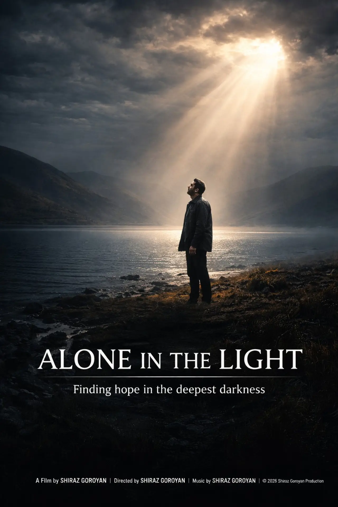 Plakat filmowy "Alone in the Light"