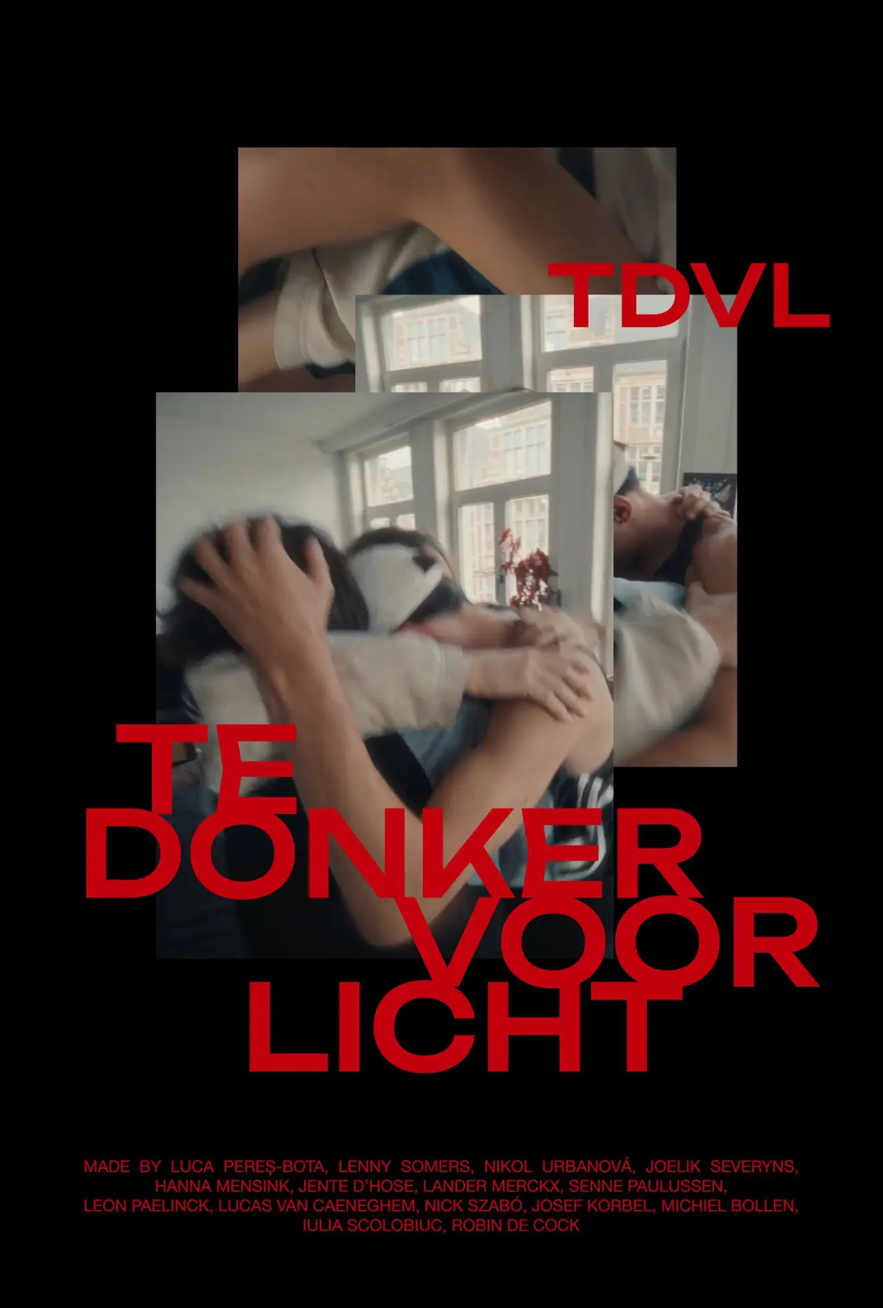 Plakat filmowy "Too Dark For Light"