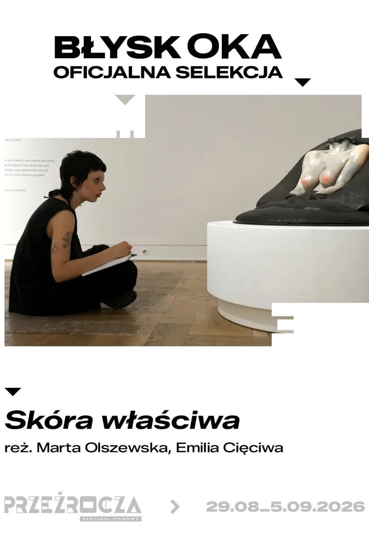 Plakat filmowy "Skóra właściwa"