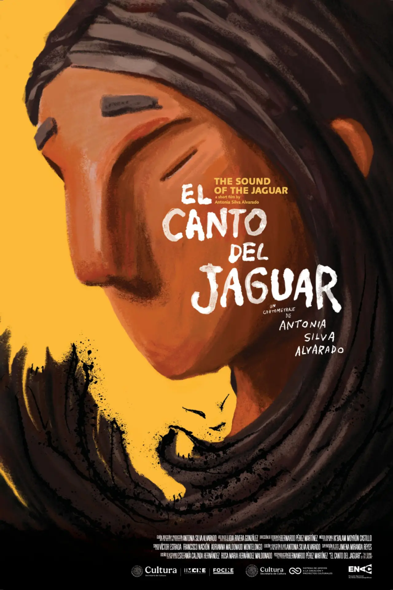 Plakat filmowy "El canto del jaguar"