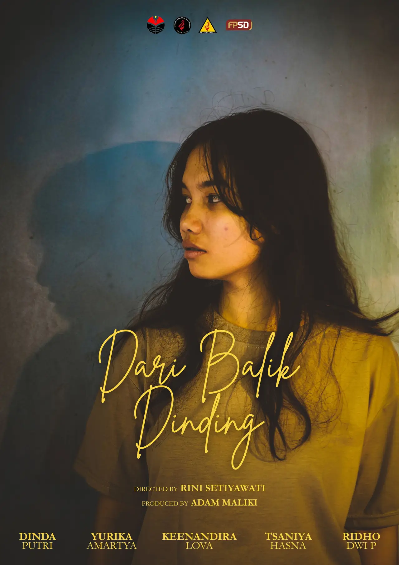 Plakat filmowy "Dari Balik Dinding"
