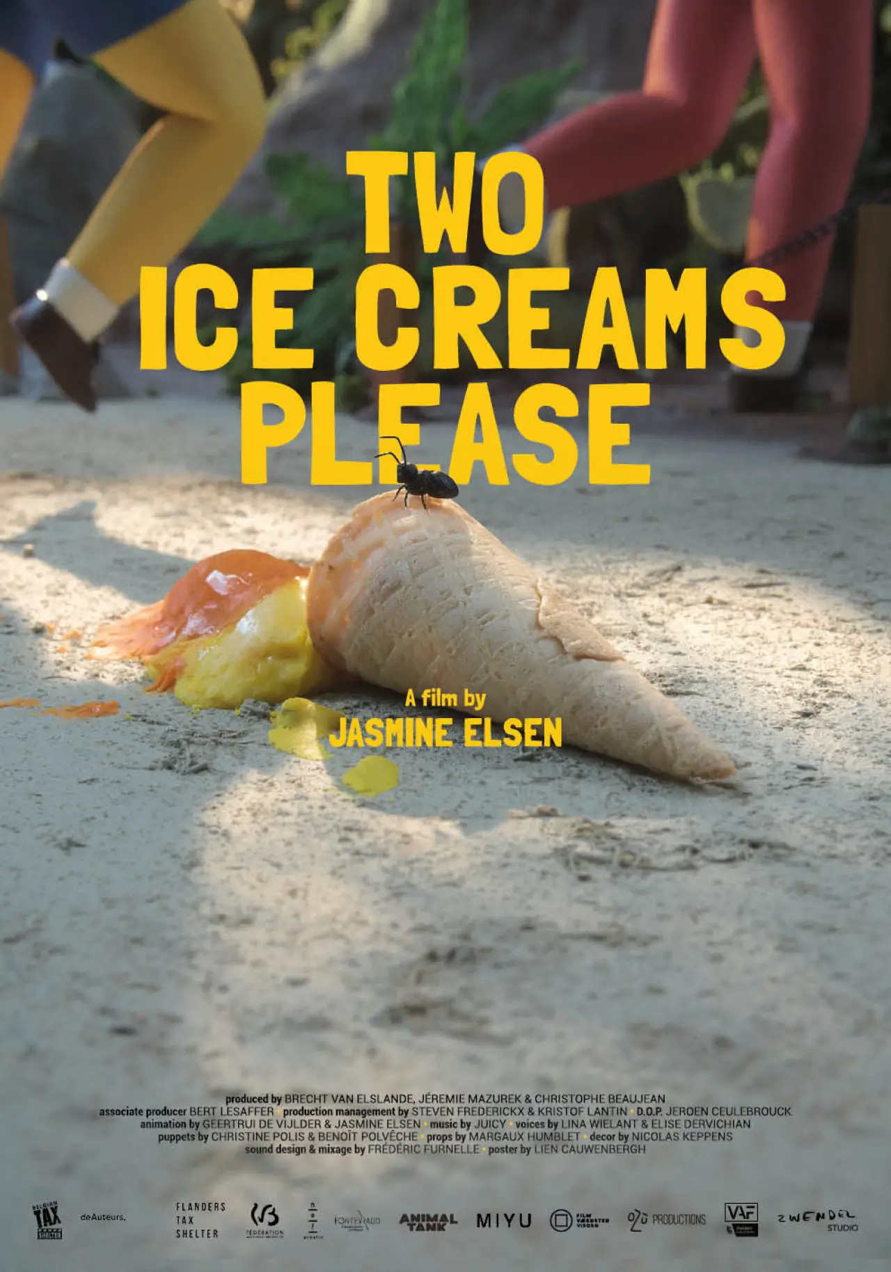 Plakat filmowy "two ice creams please"