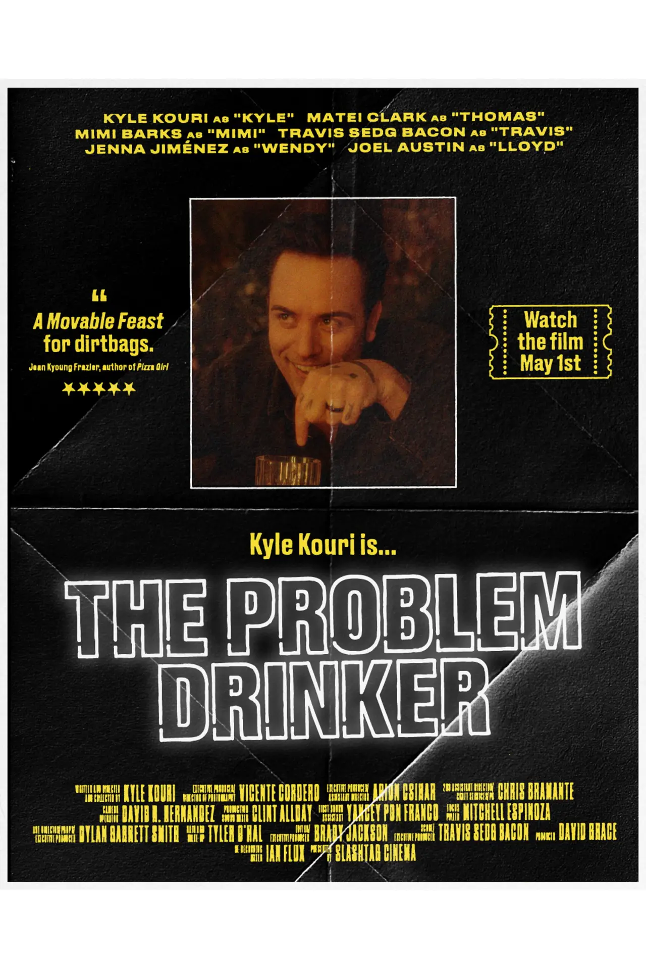 Plakat filmowy "The Problem Drinker"