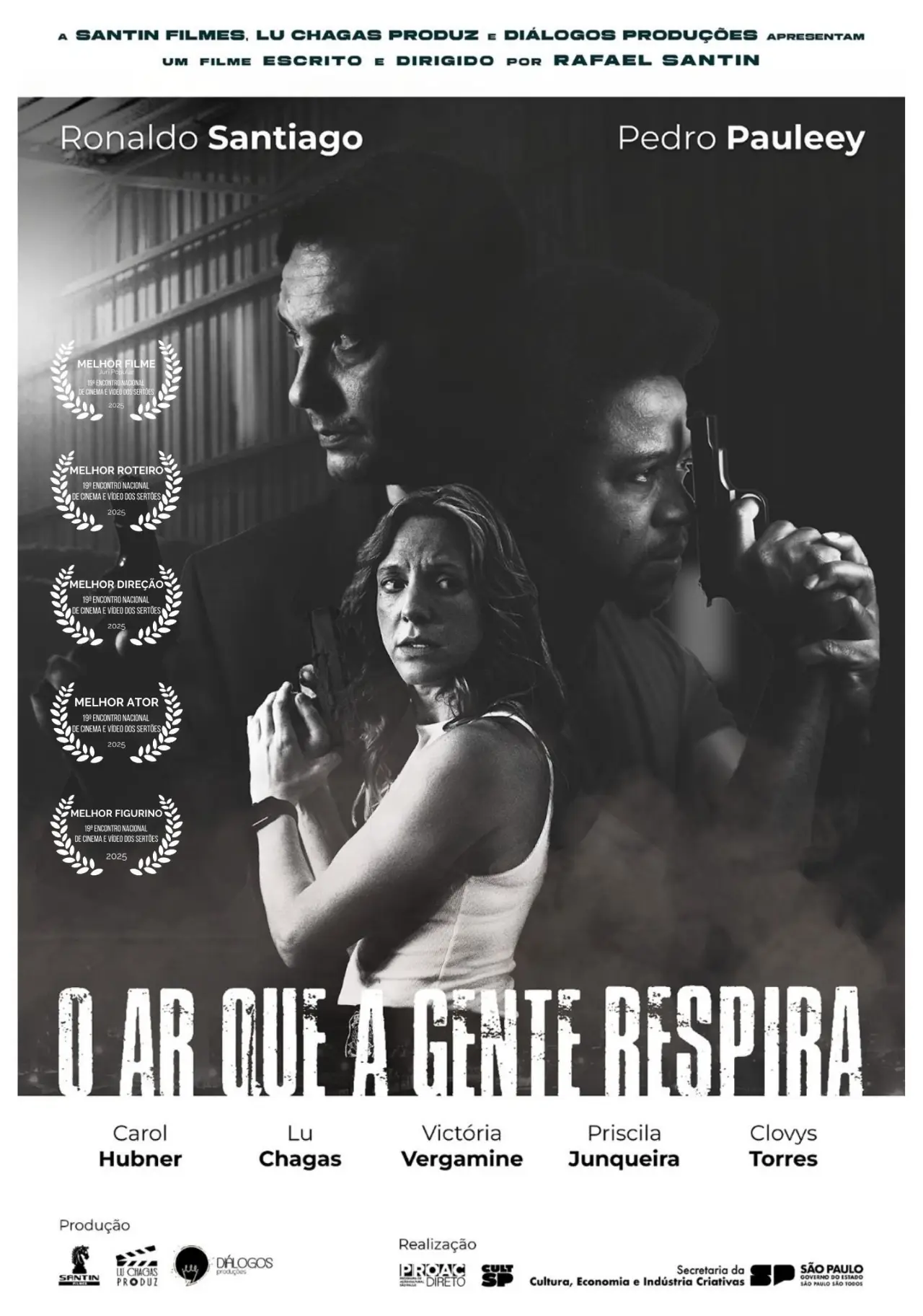 Plakat filmowy "O Ar Que a Gente Respira"
